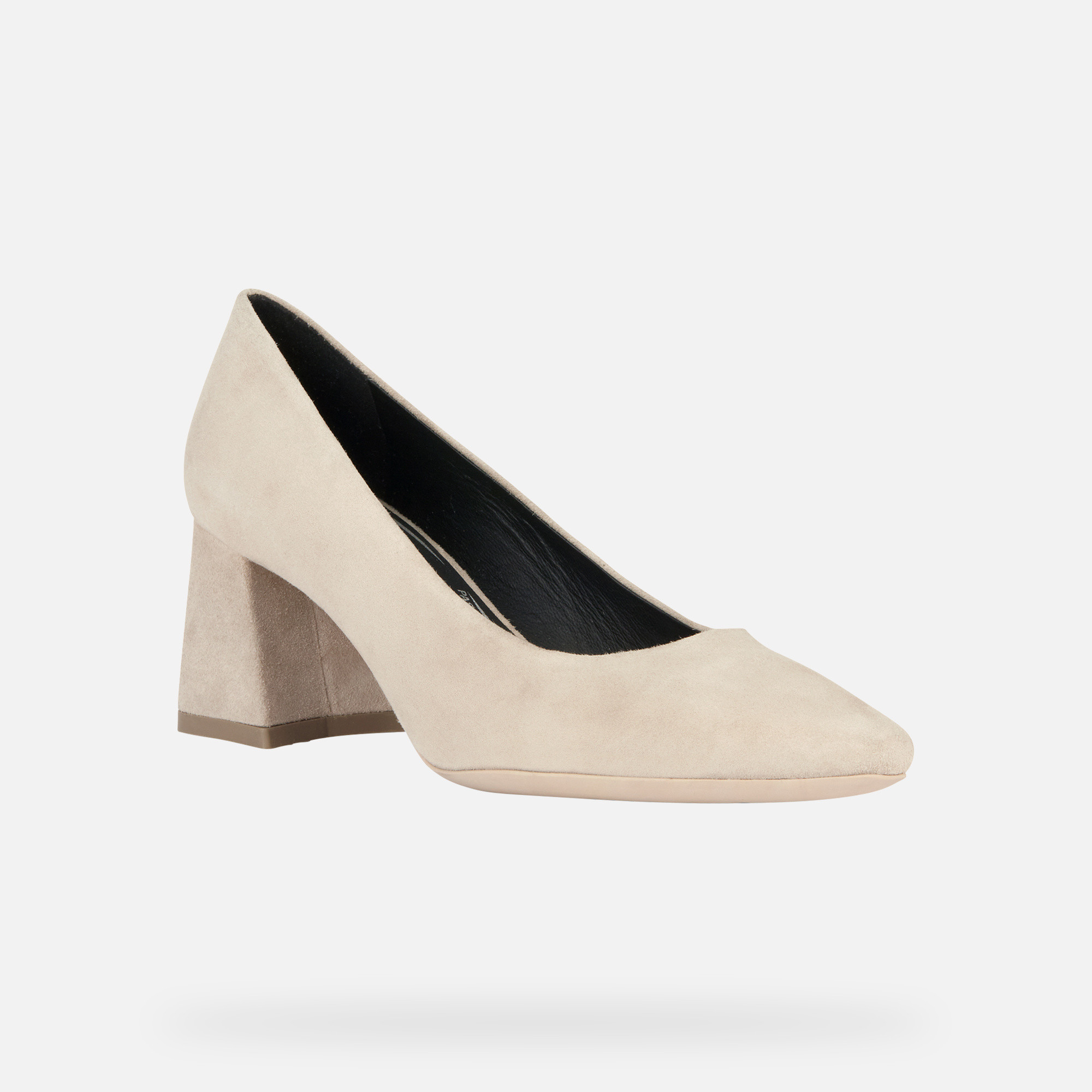 Cream women's pumps Geox Giselda - Women's
