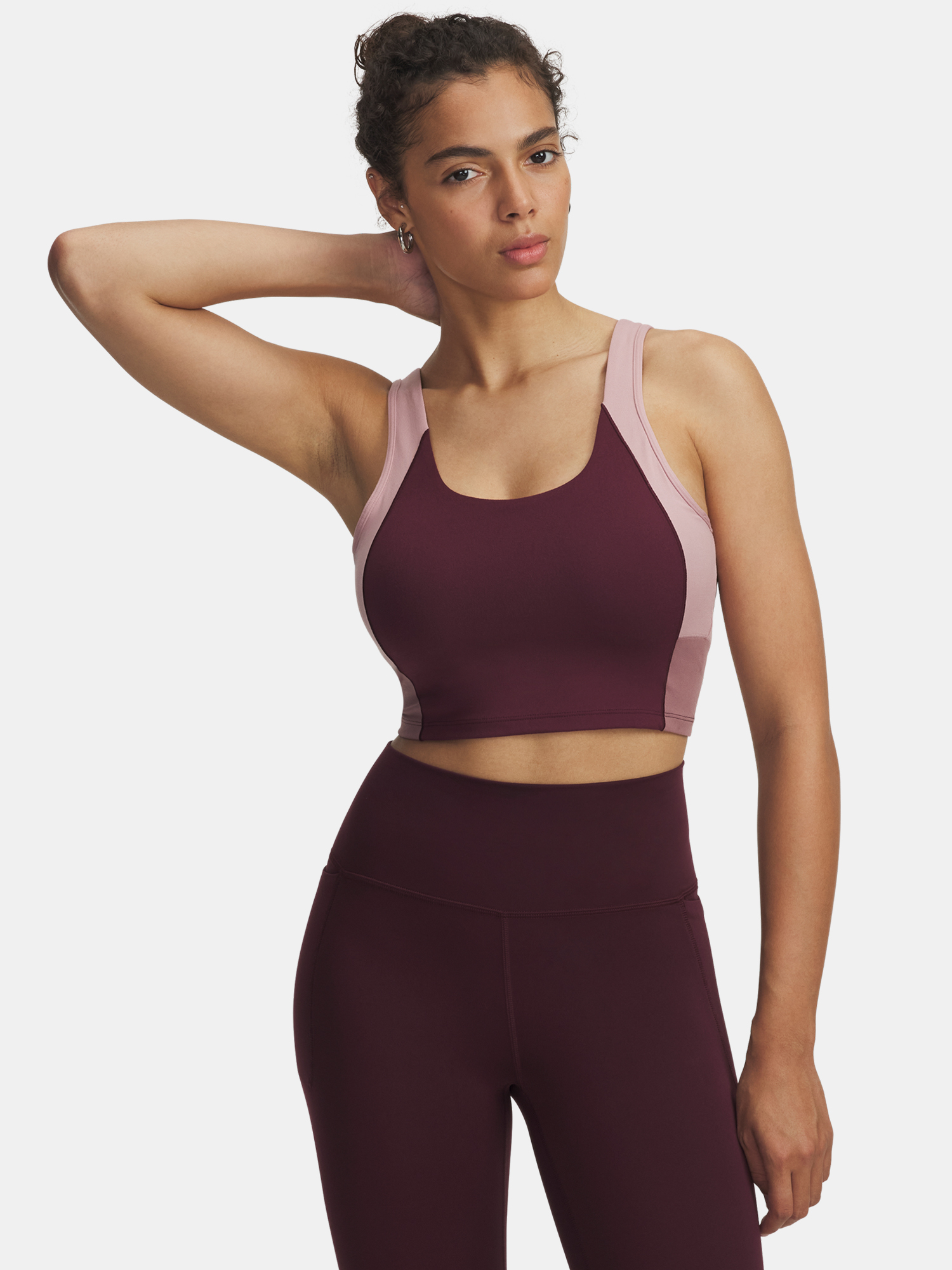 Under Armour Meridian Colorblock Tank-BRN Womens Tank Top - Womens