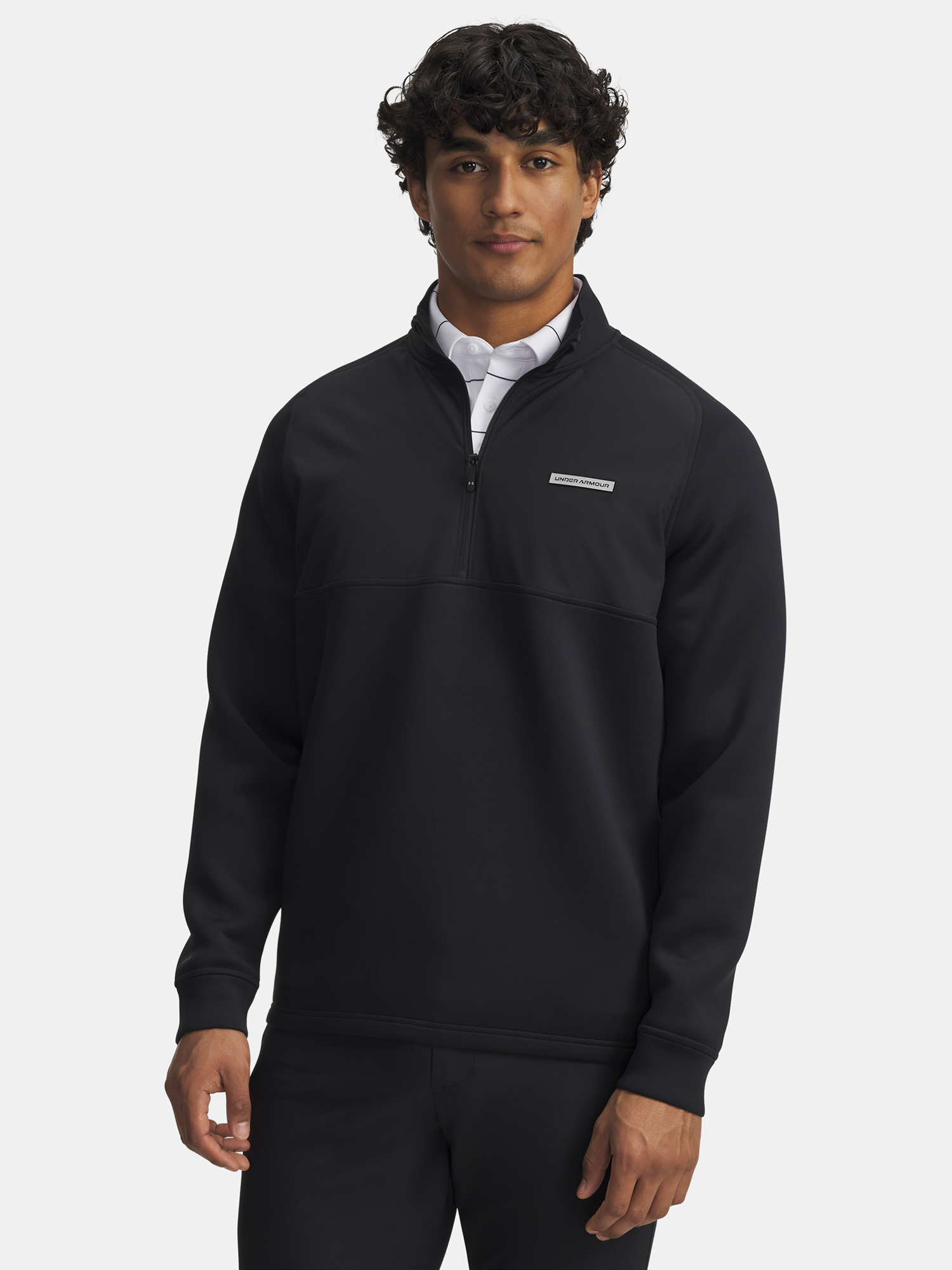Men&#039;s sweatshirt Under Armour UA Drive Pro Hybrid HZ-BLK - Men&#039;s