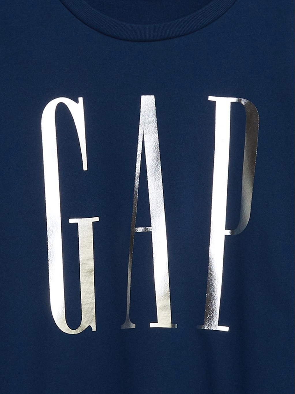 Hanorace pentru femei GAP - albastru inchis, argintiu