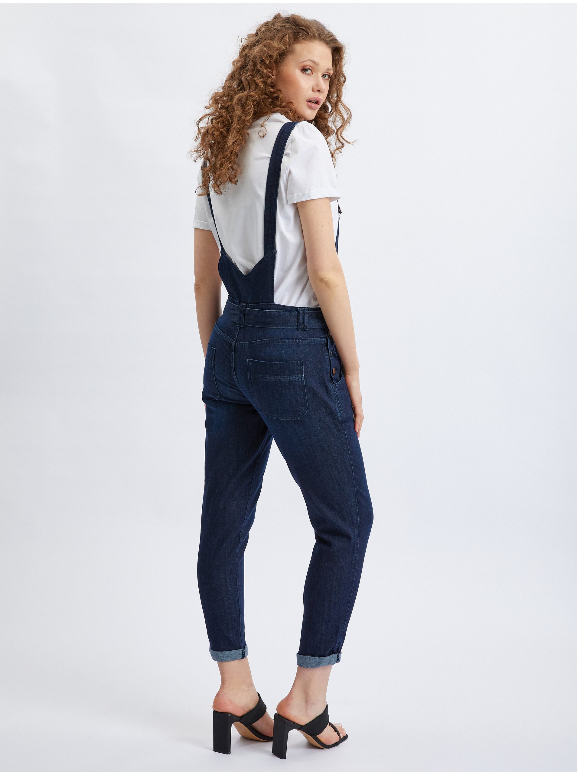 Slim fit pentru femei ORSAY - albastru inchis