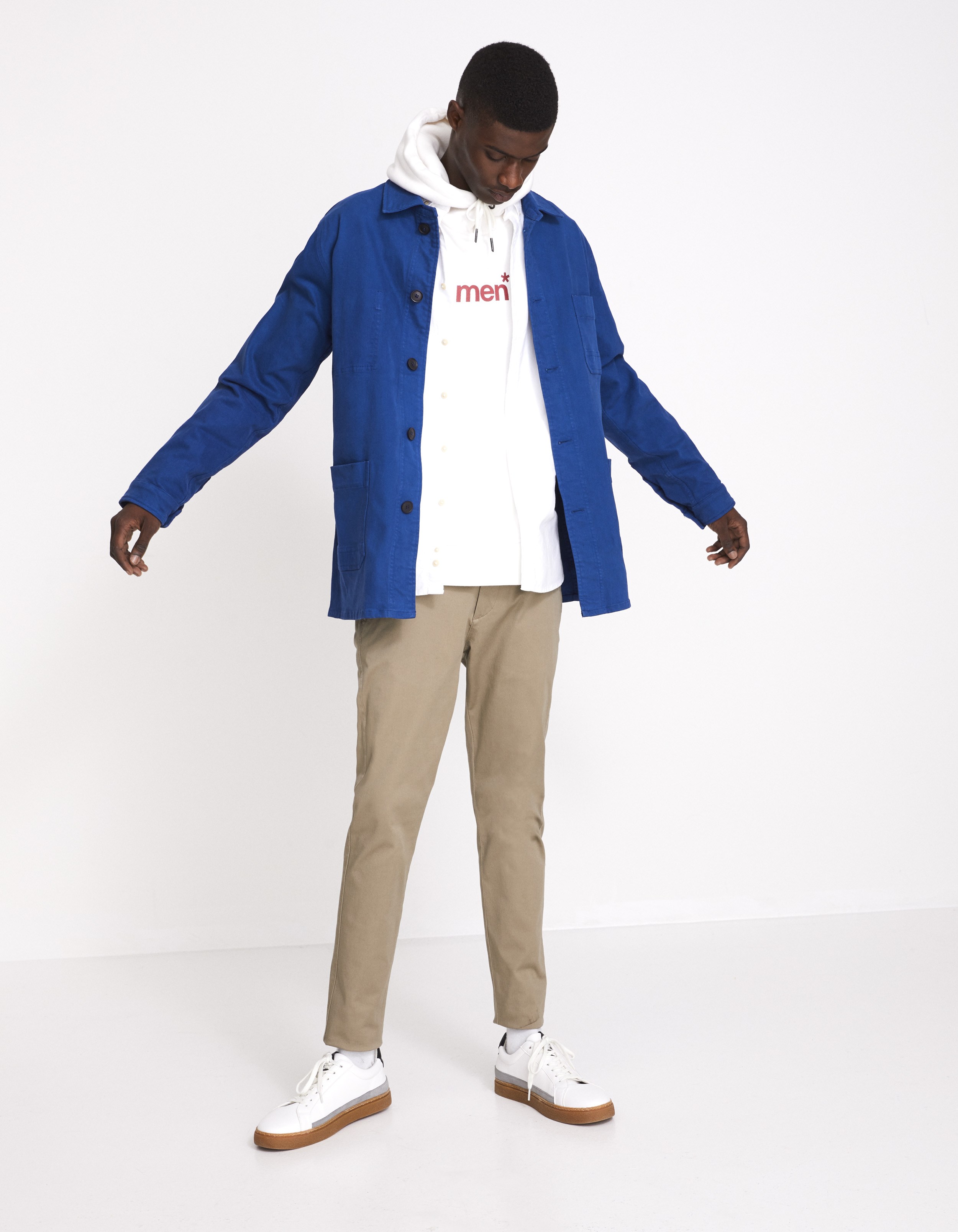 Jachete subtire pentru barbati Celio - albastru