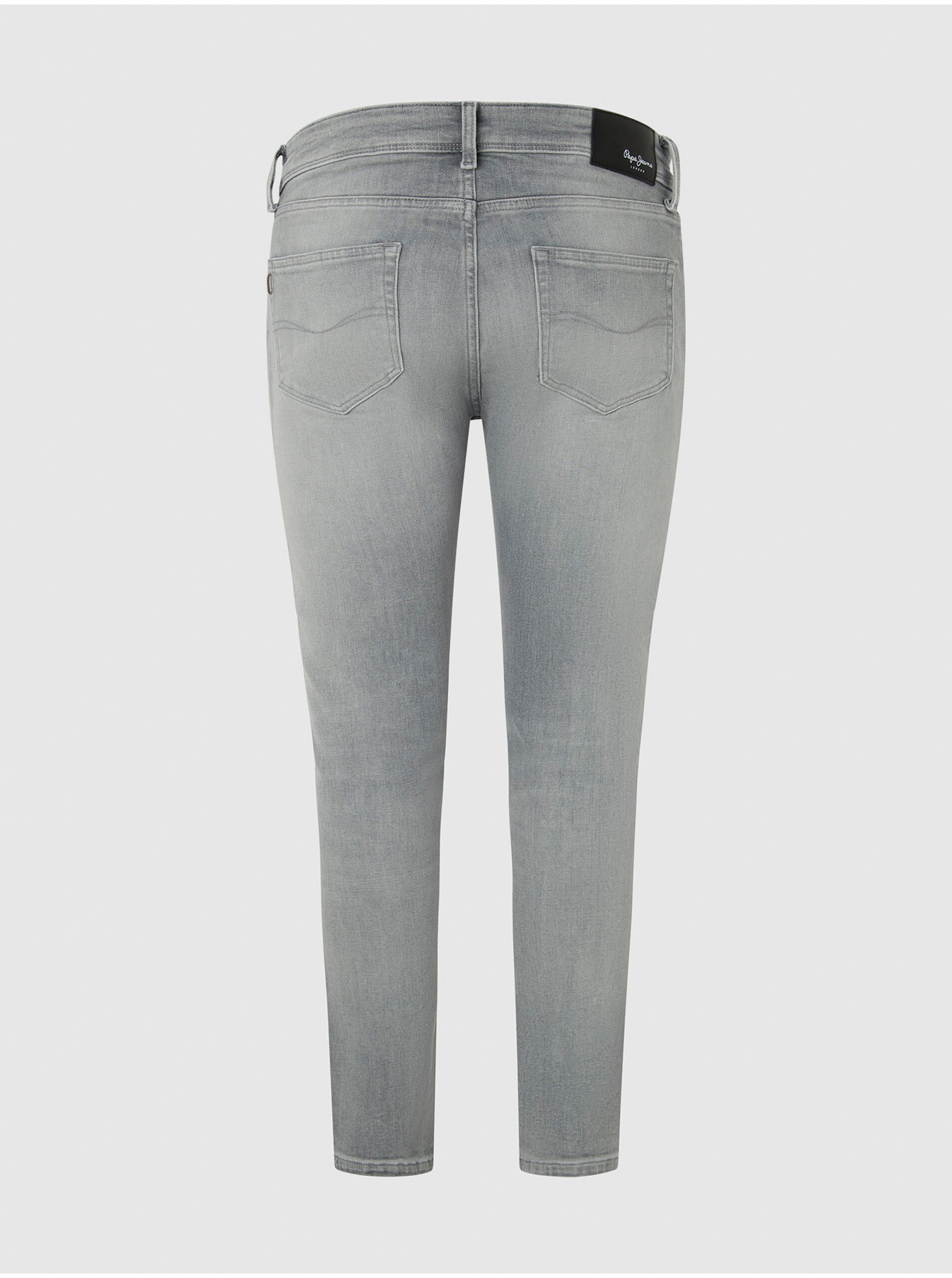 Light Grey Men&#039;s Skinny Fit Jeans Pepe Jeans - Men&#039;s