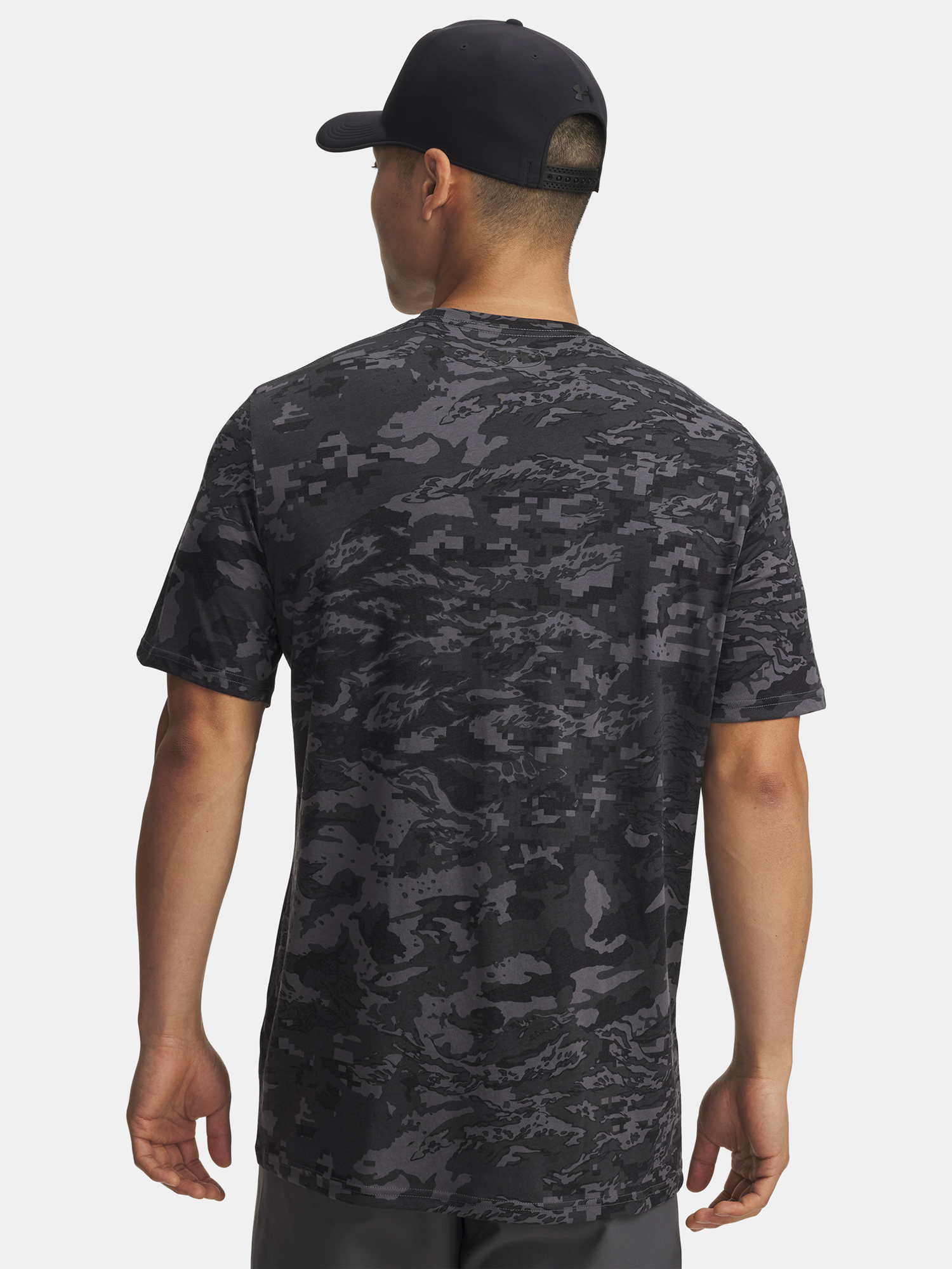 Men's Under Armour UA ABC CAMO SS-GRY T-Shirt - Men's