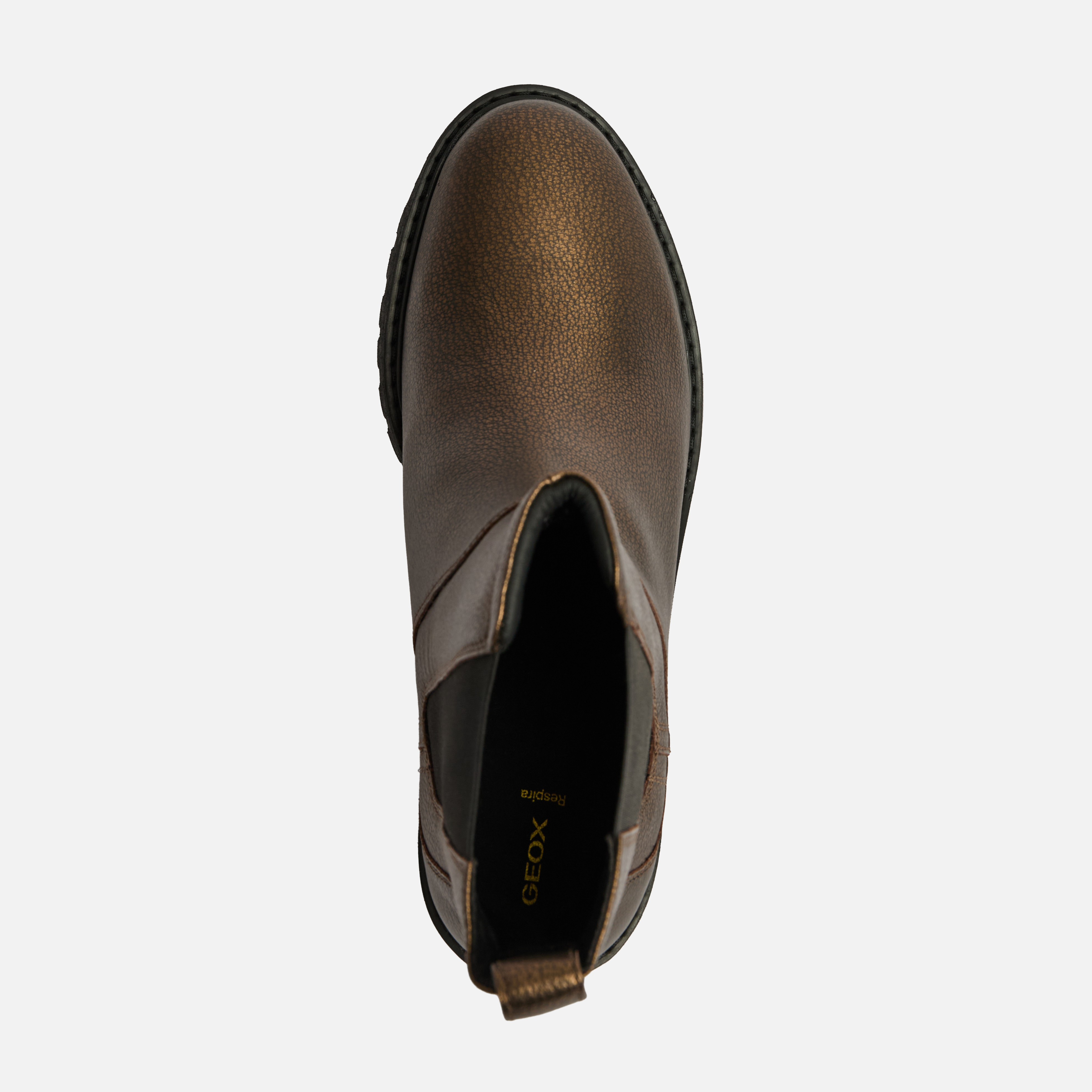 Gold Geox Hoara Women's Ankle Boots - Ladies