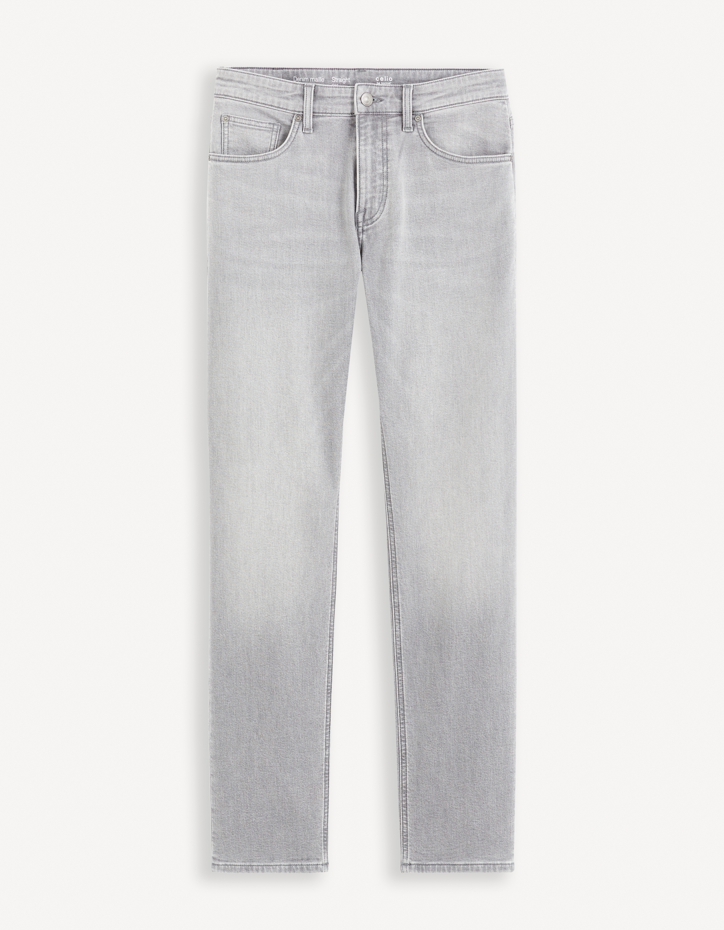 Straight fit pentru barbati Celio - gri deschis