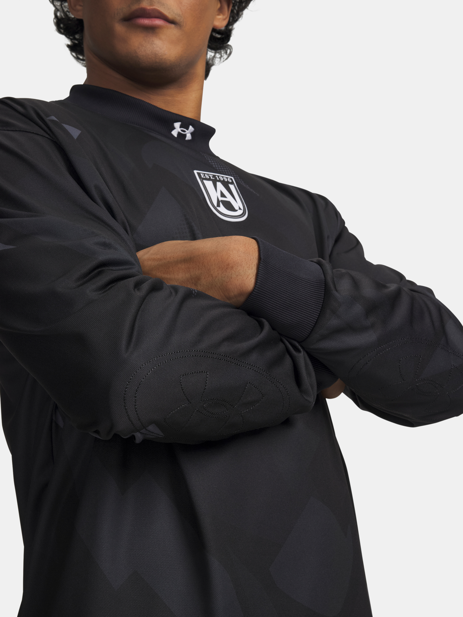 Men's T-shirt Under Armour UA M 96 Terrace Goalie Jsy-BLK - Men's