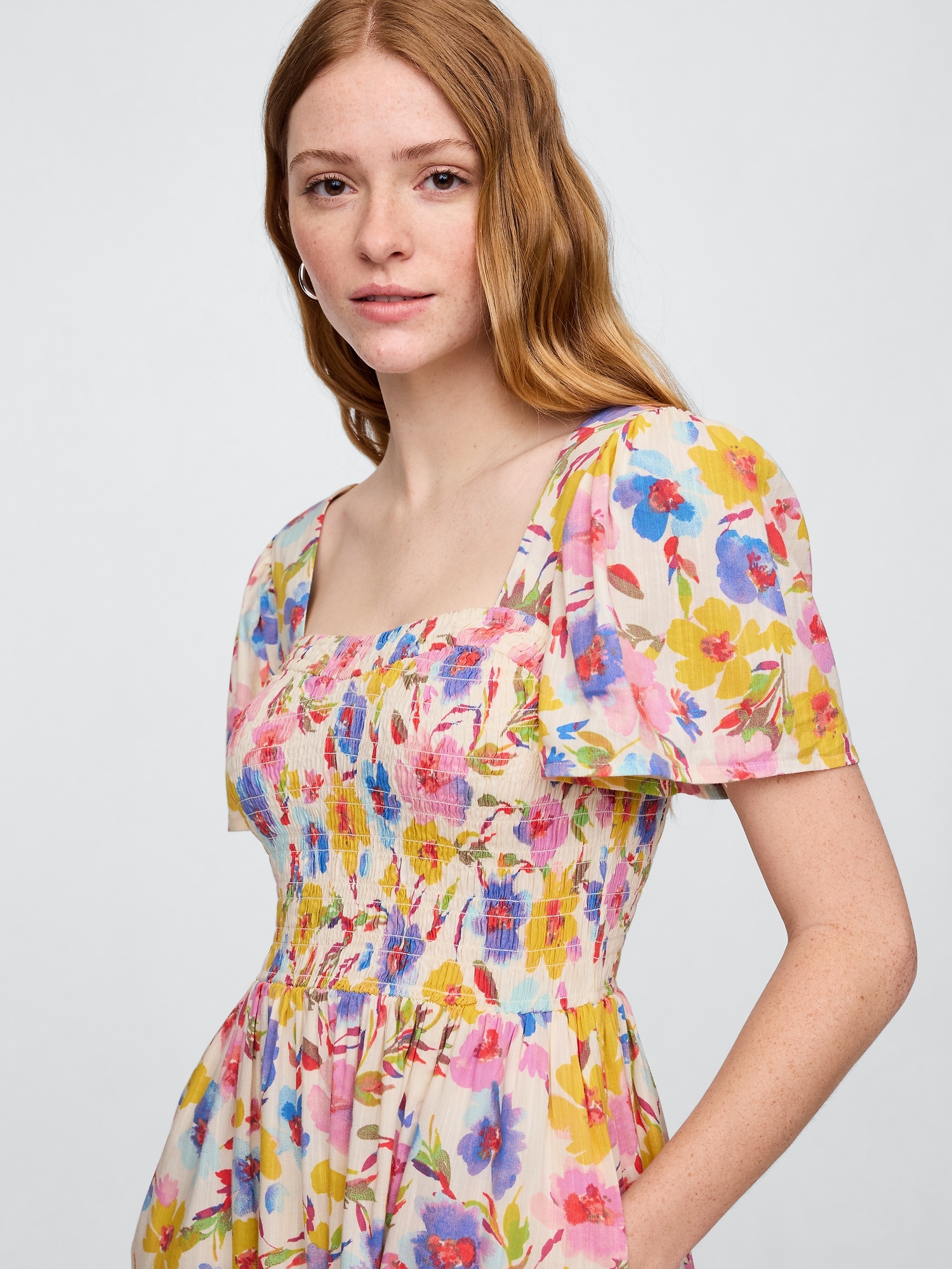 GAP Midi dress with pockets - Women's