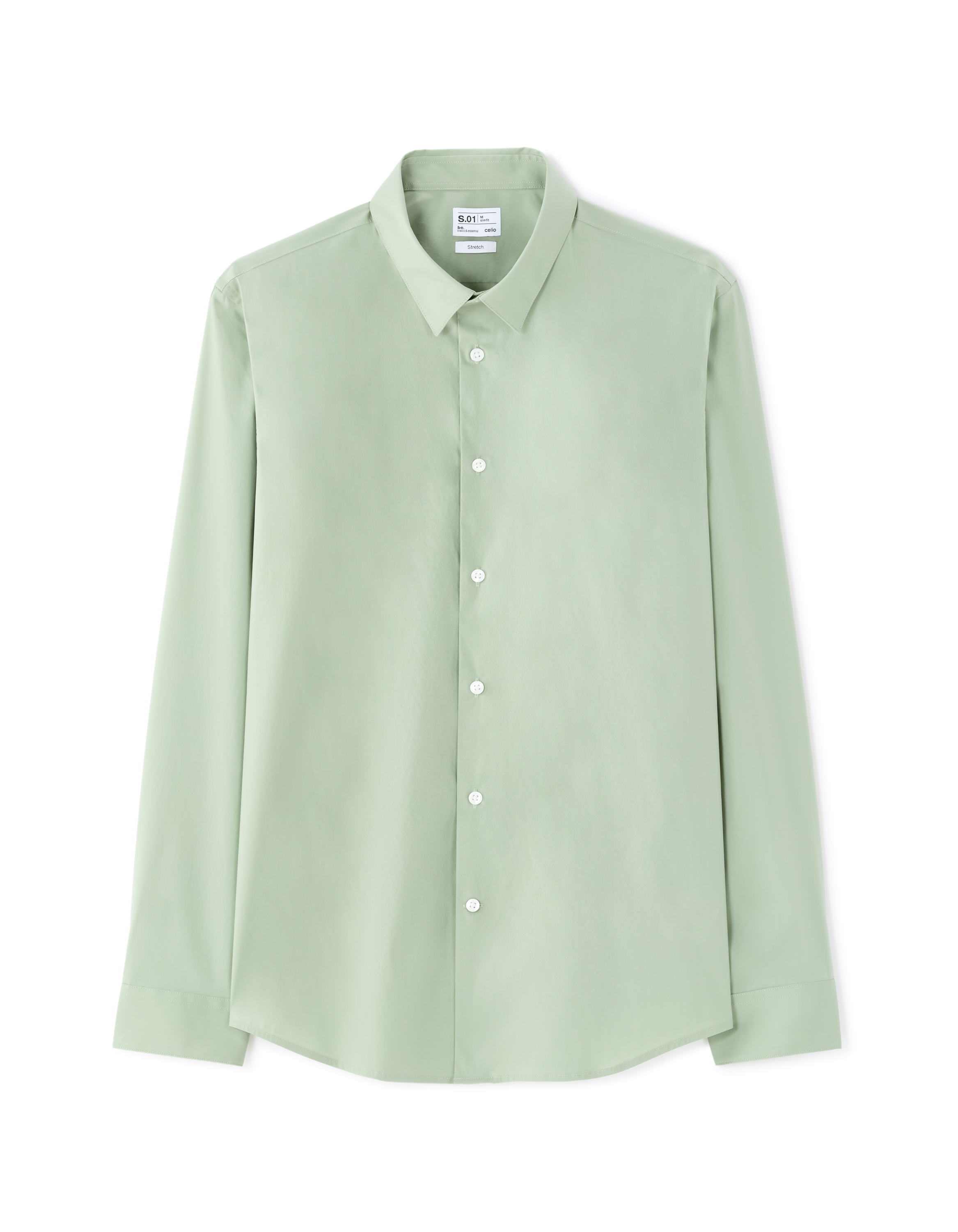 Cămașă slim fit pentru bărbați Celio Masantal1