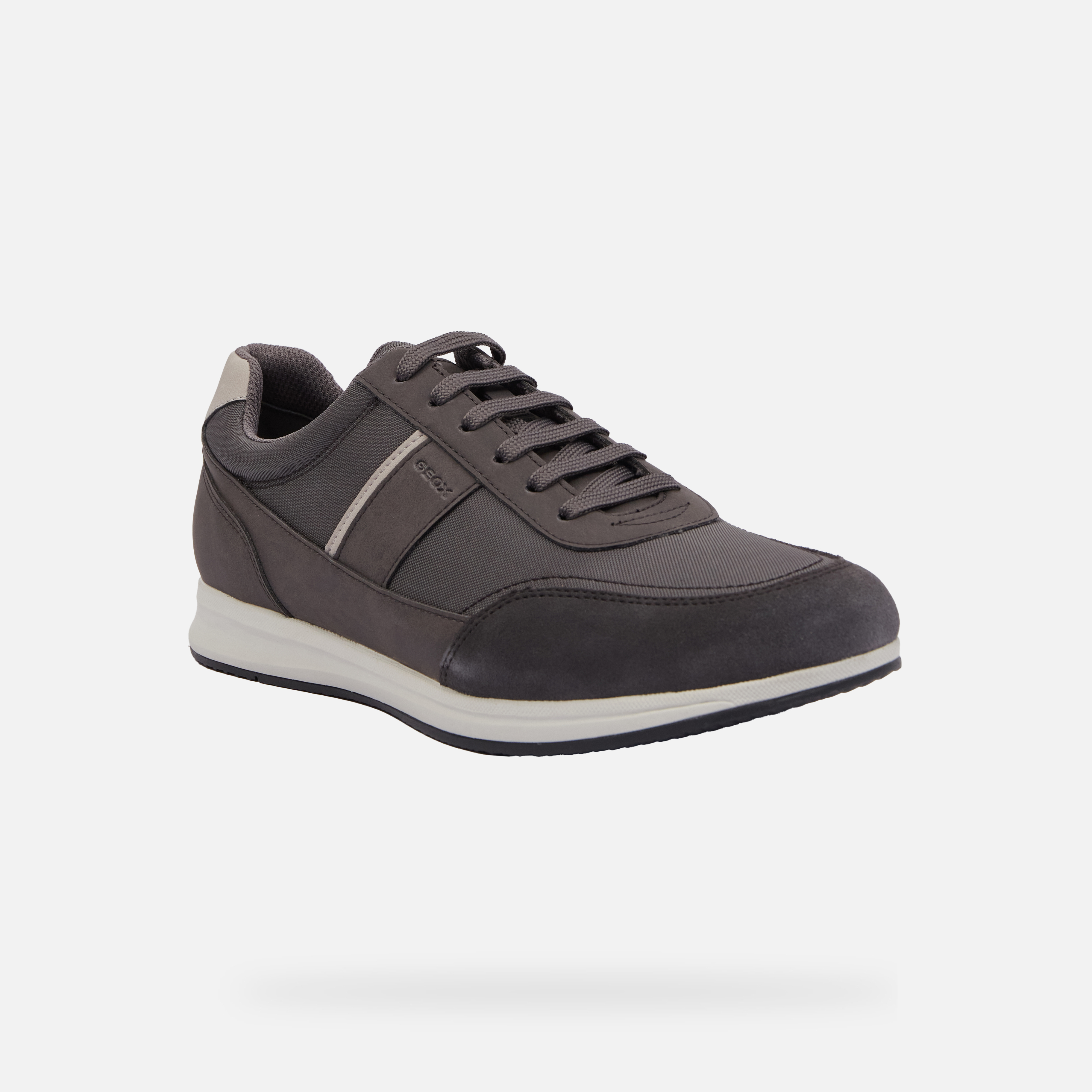 Dark grey men&#039;s sneakers Geox Avery - Men&#039;s