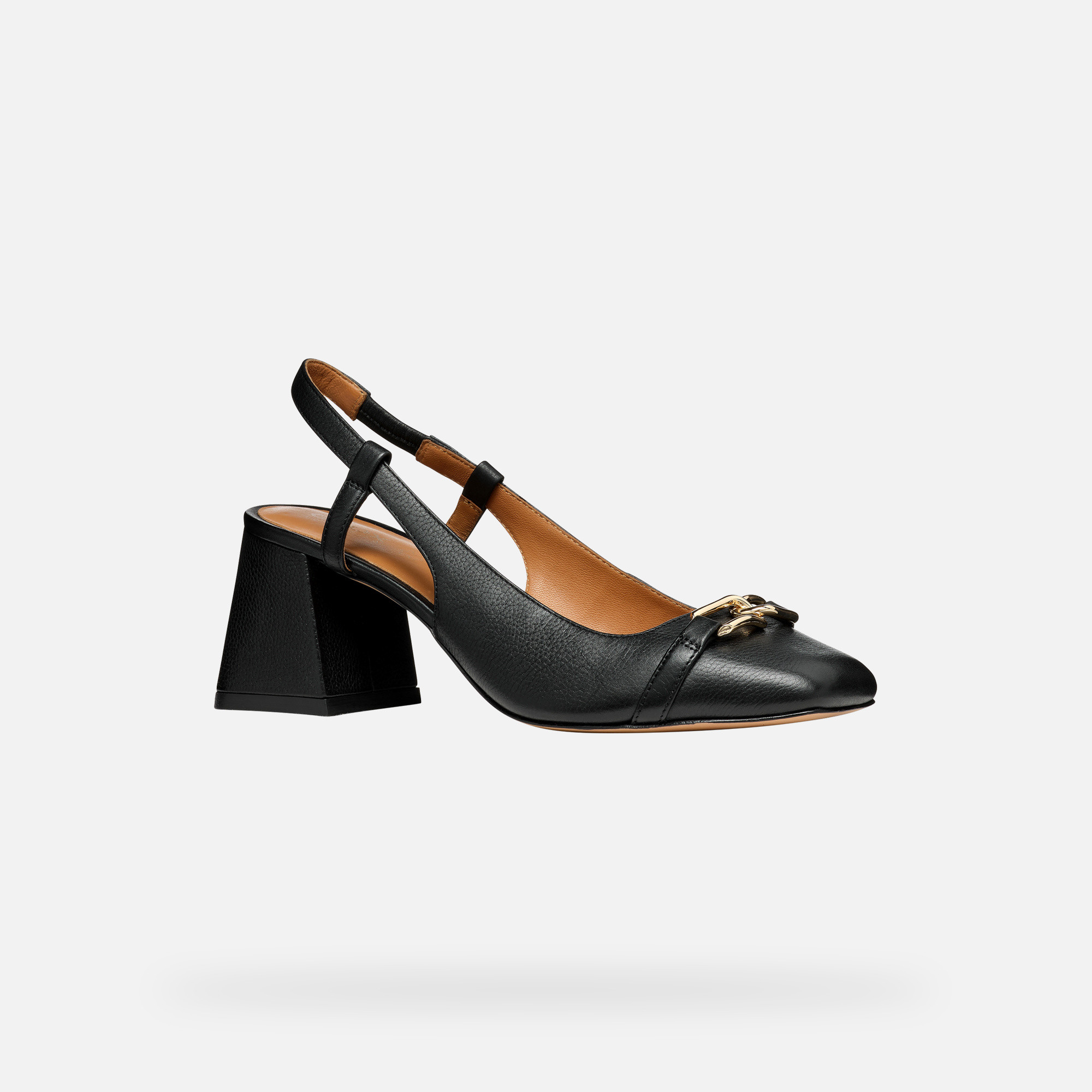Black women's heeled shoes Geox Coronilla - Women's
