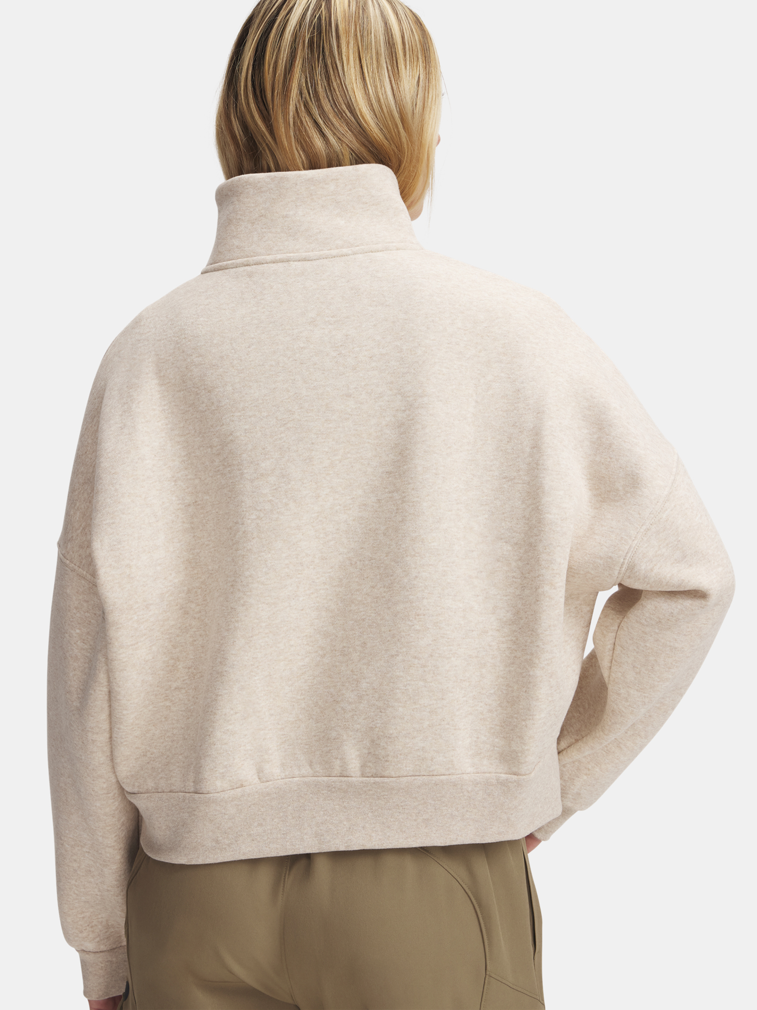Women&#039;s sweatshirt Under Armour UA Icon Fleece OS HZ - Women&#039;s