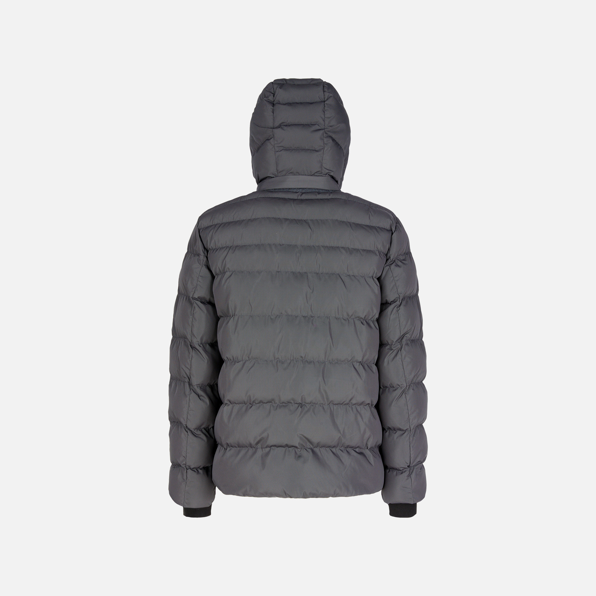 Geacă de puf gri pentru bărbați Geox Leitan