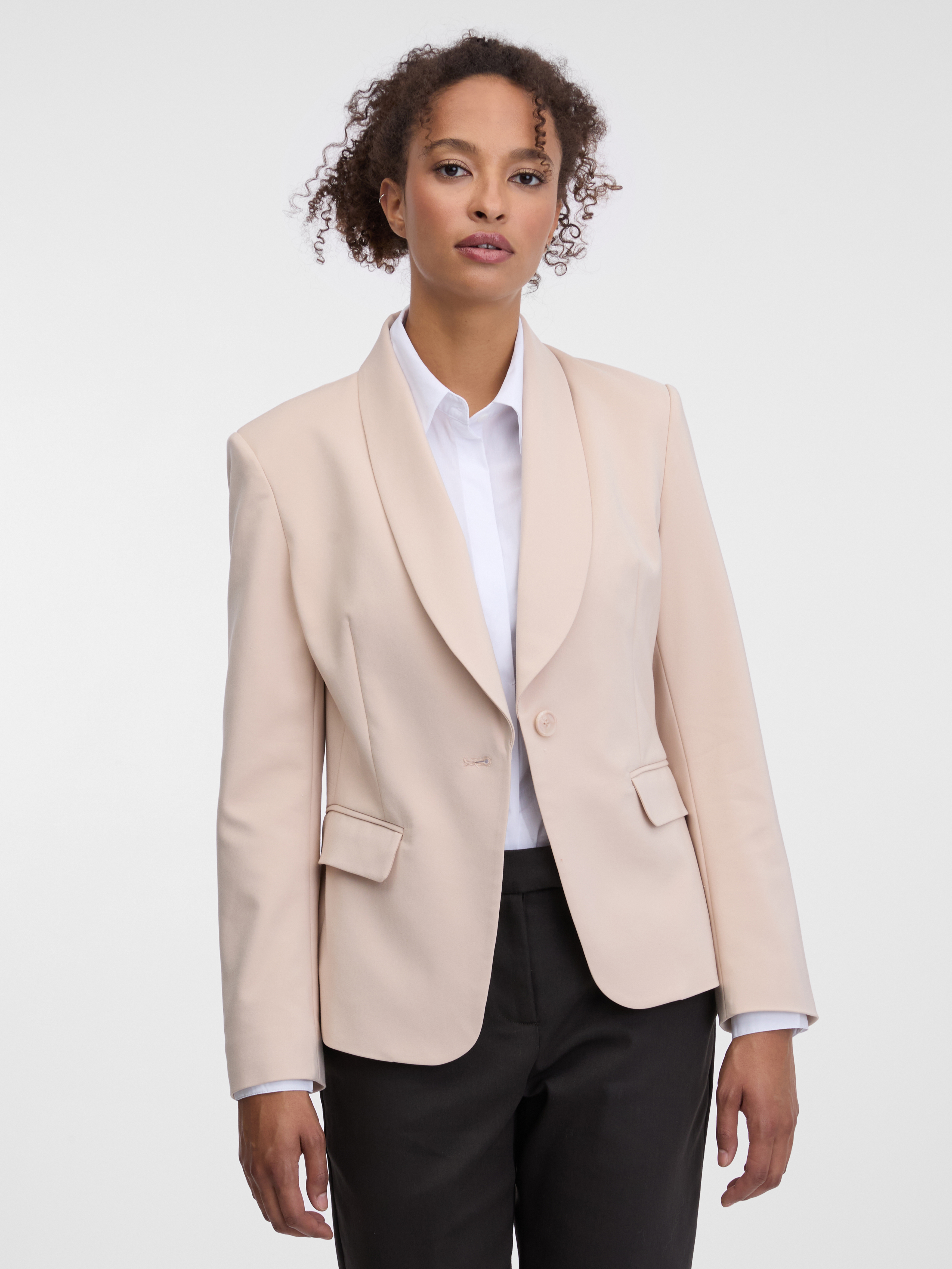 Beige women&#039;s blazer ORSAY - Women&#039;s