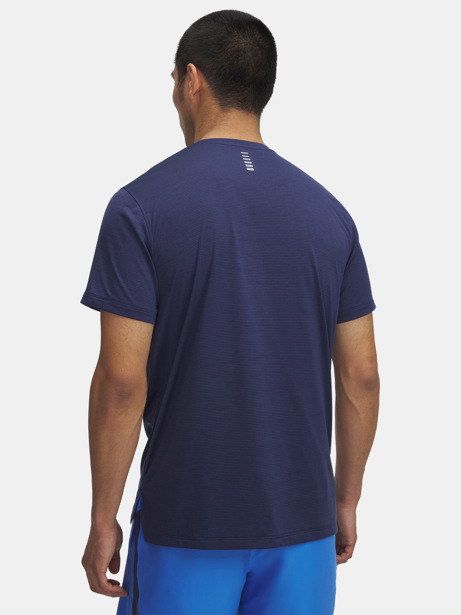 Men's Under Armour UA LAUNCH SHORTSLEEVE-BLU T-Shirt - Men's