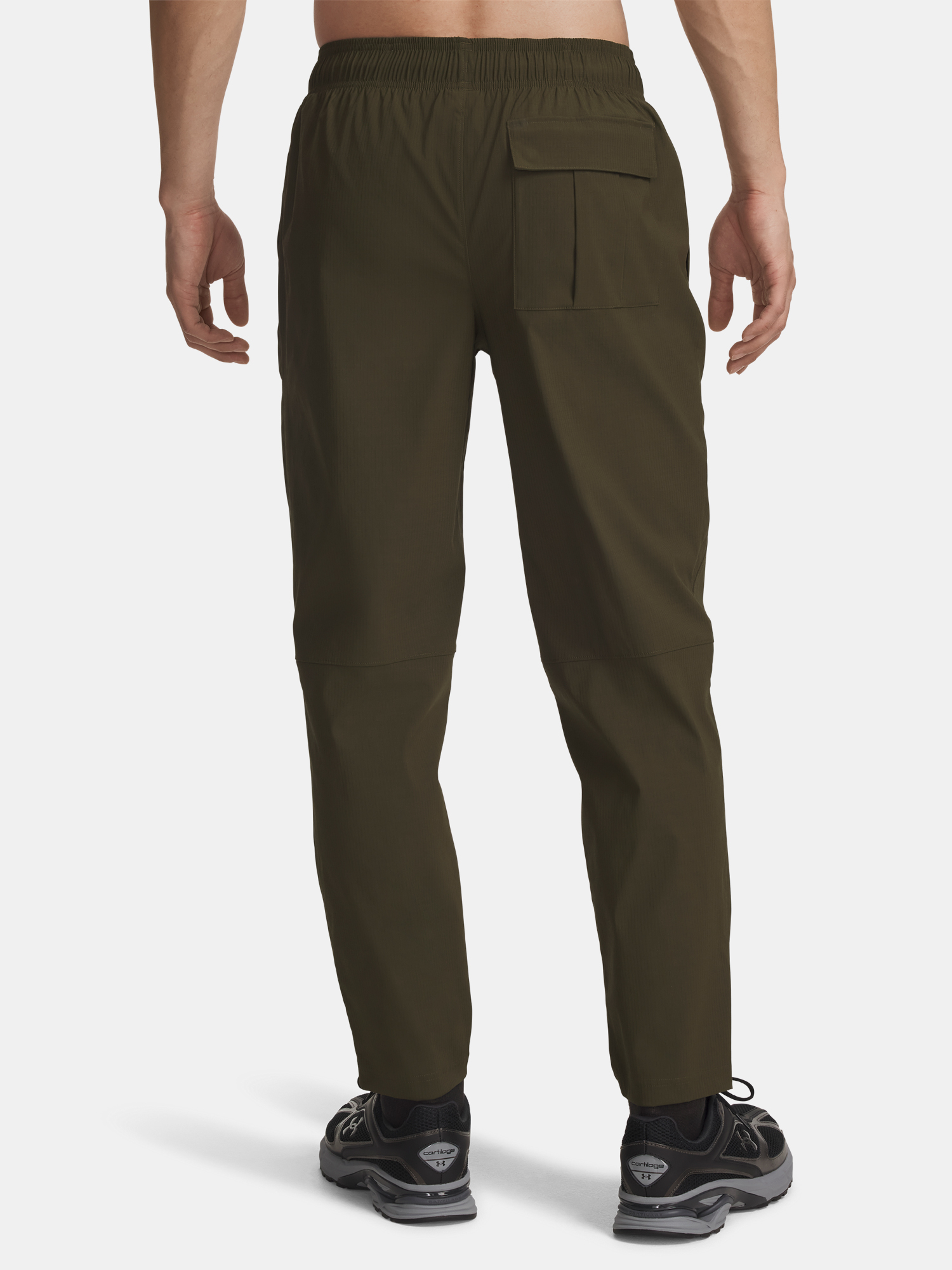 Men's Sports Pants Under Armour UA UNSTPBLE WOVEN TX TAPER-GRN - Men's
