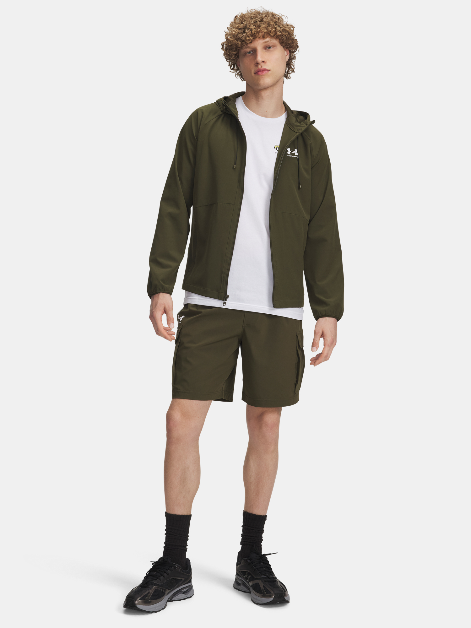 Men&#039;s shorts Under Armour UA Vibe Woven Cargo Short-GRN - Men&#039;s