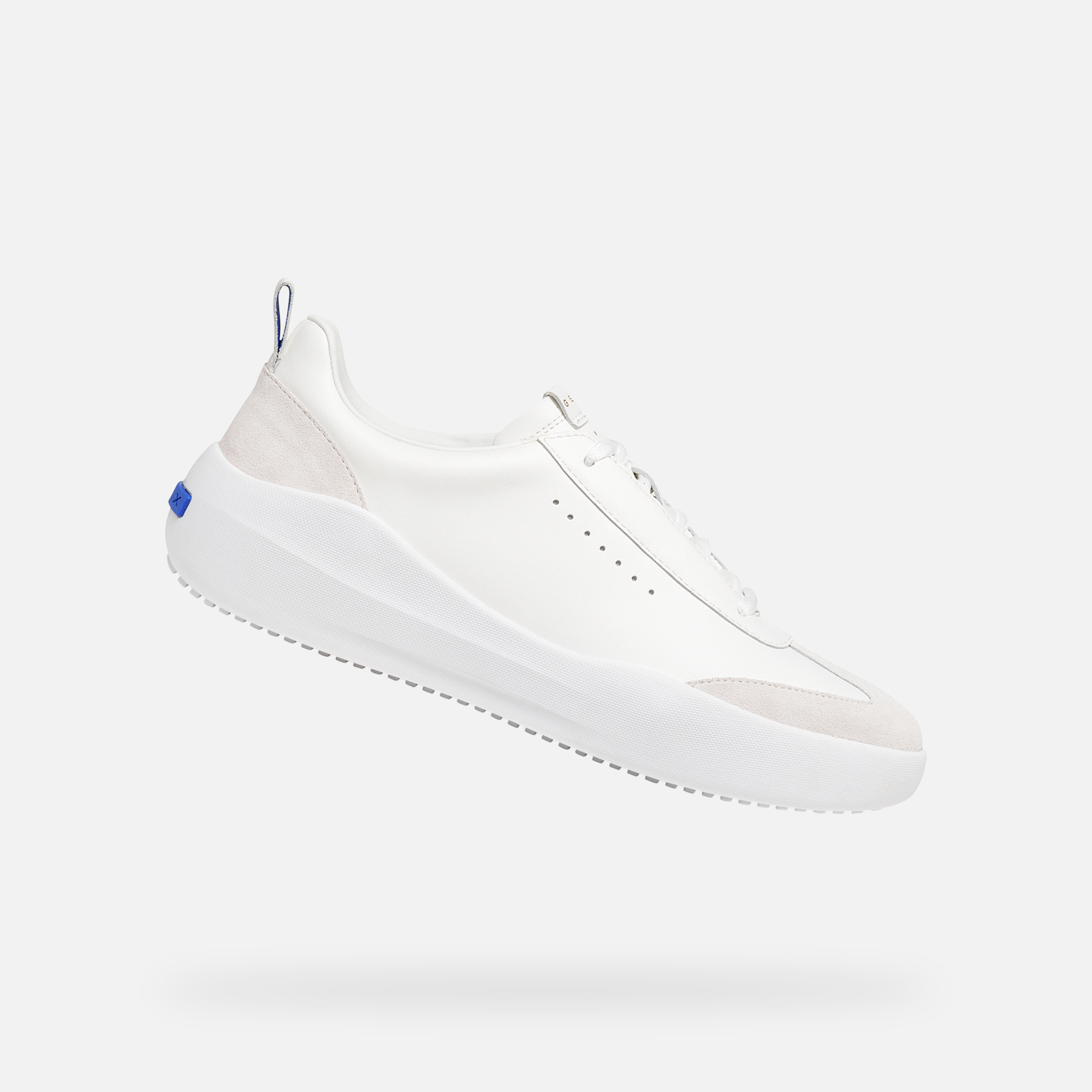 Bílé pánské tenisky Geox Gxcp-02