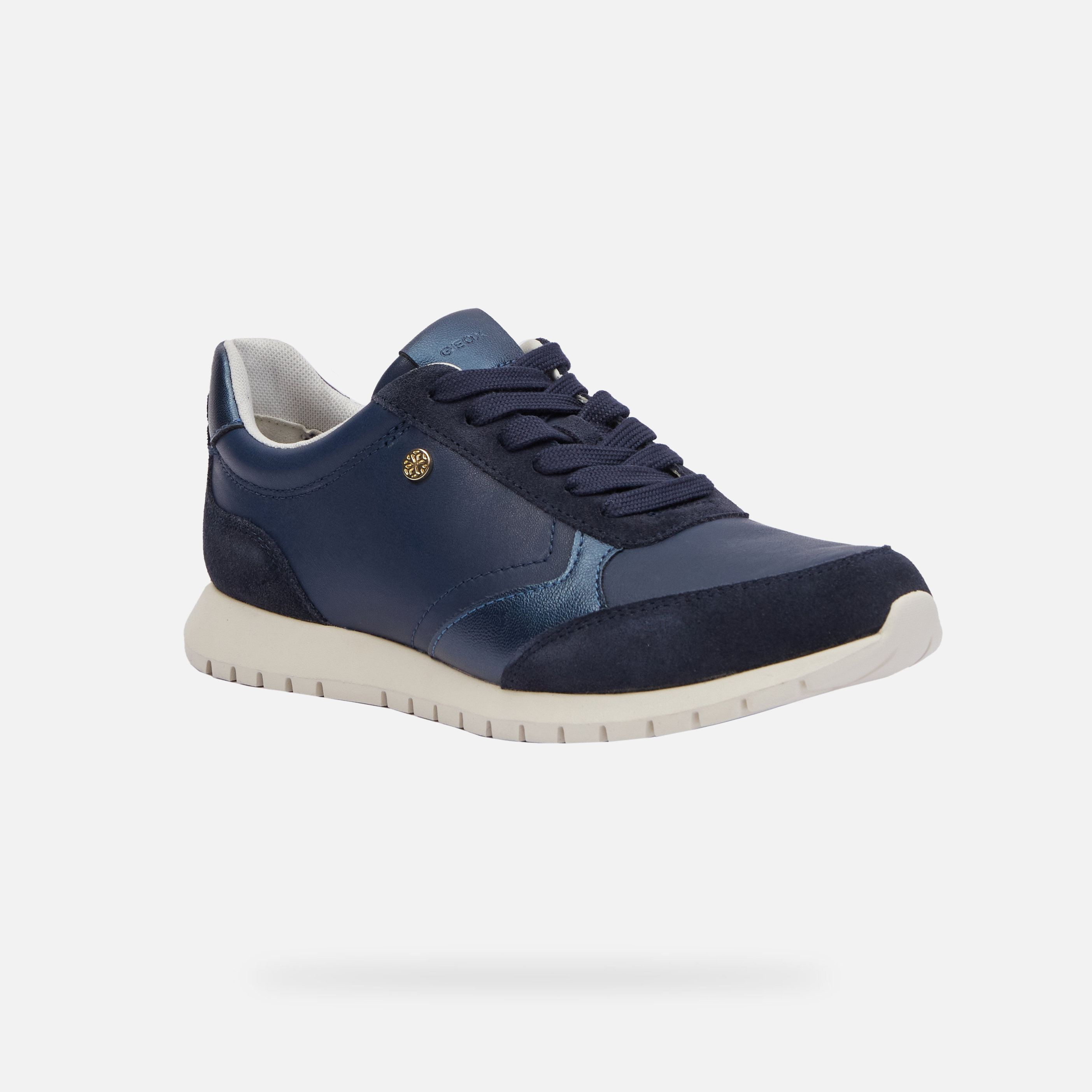 Dark blue women's sneakers Geox Sukie 2.0 - Women's
