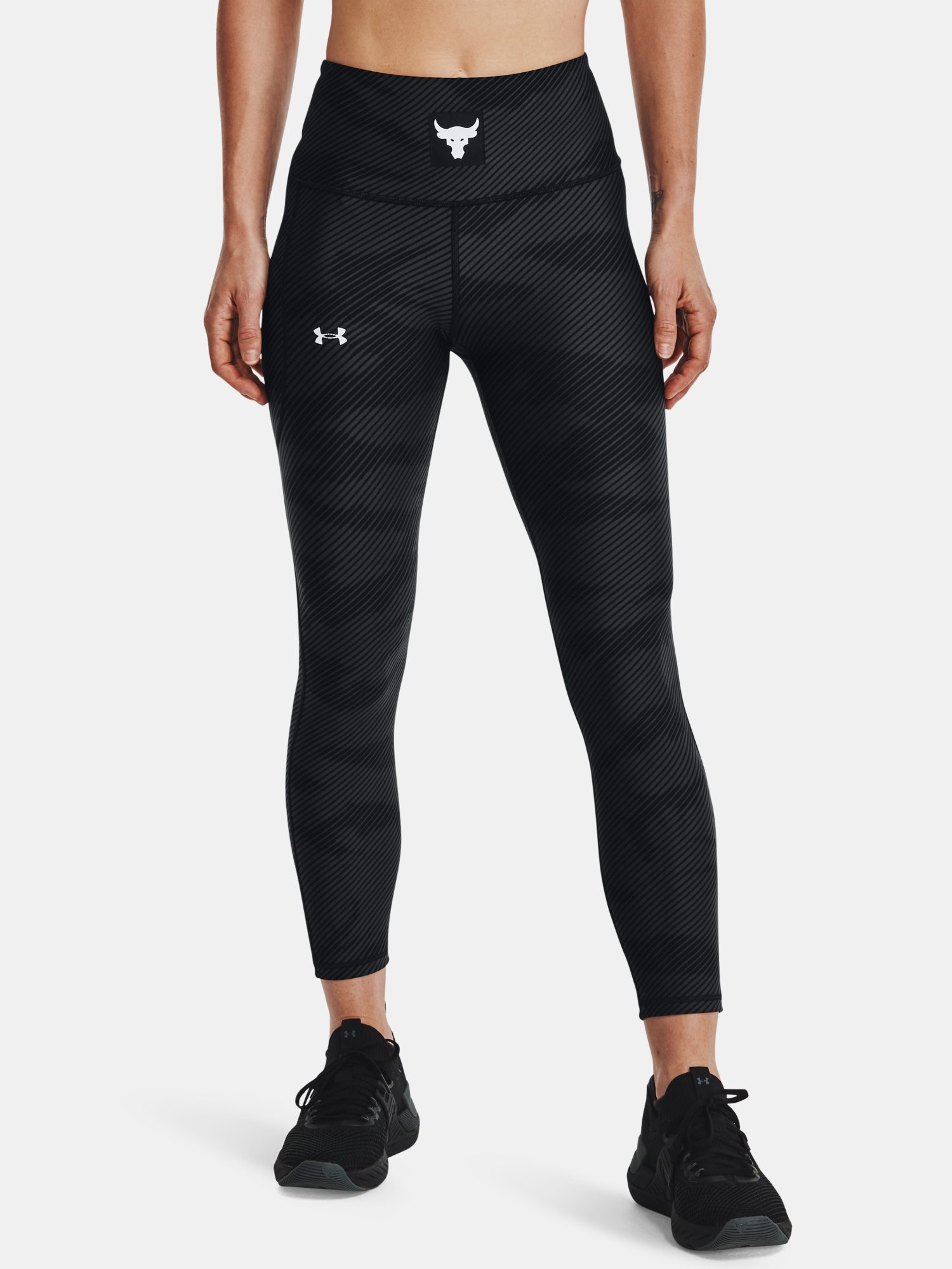 Under Armour Leggings UA Pjt Rock HG Ankle Legging-BLK - Ladies