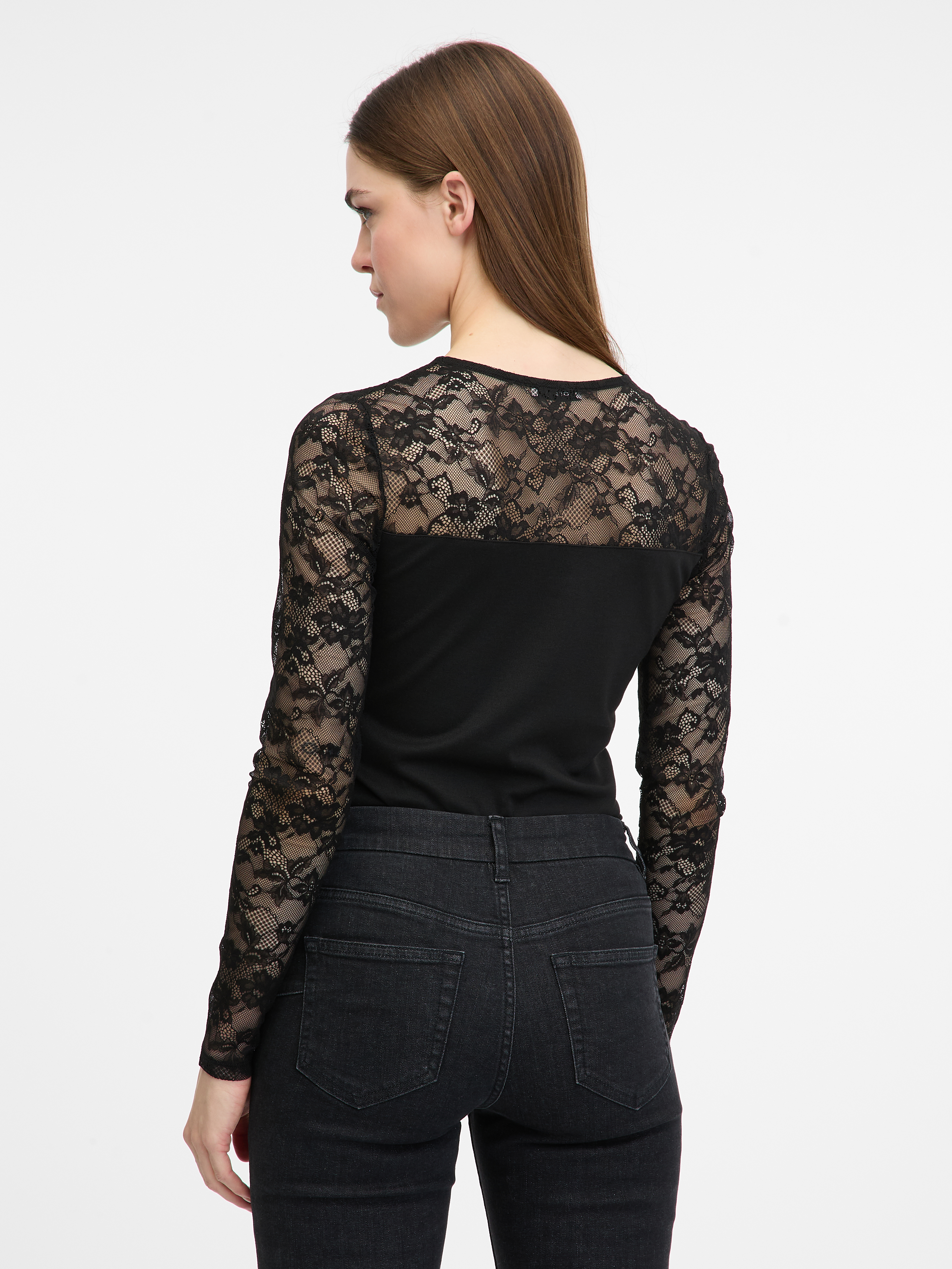 Black women's bodysuit with long sleeves ORSAY - Women's