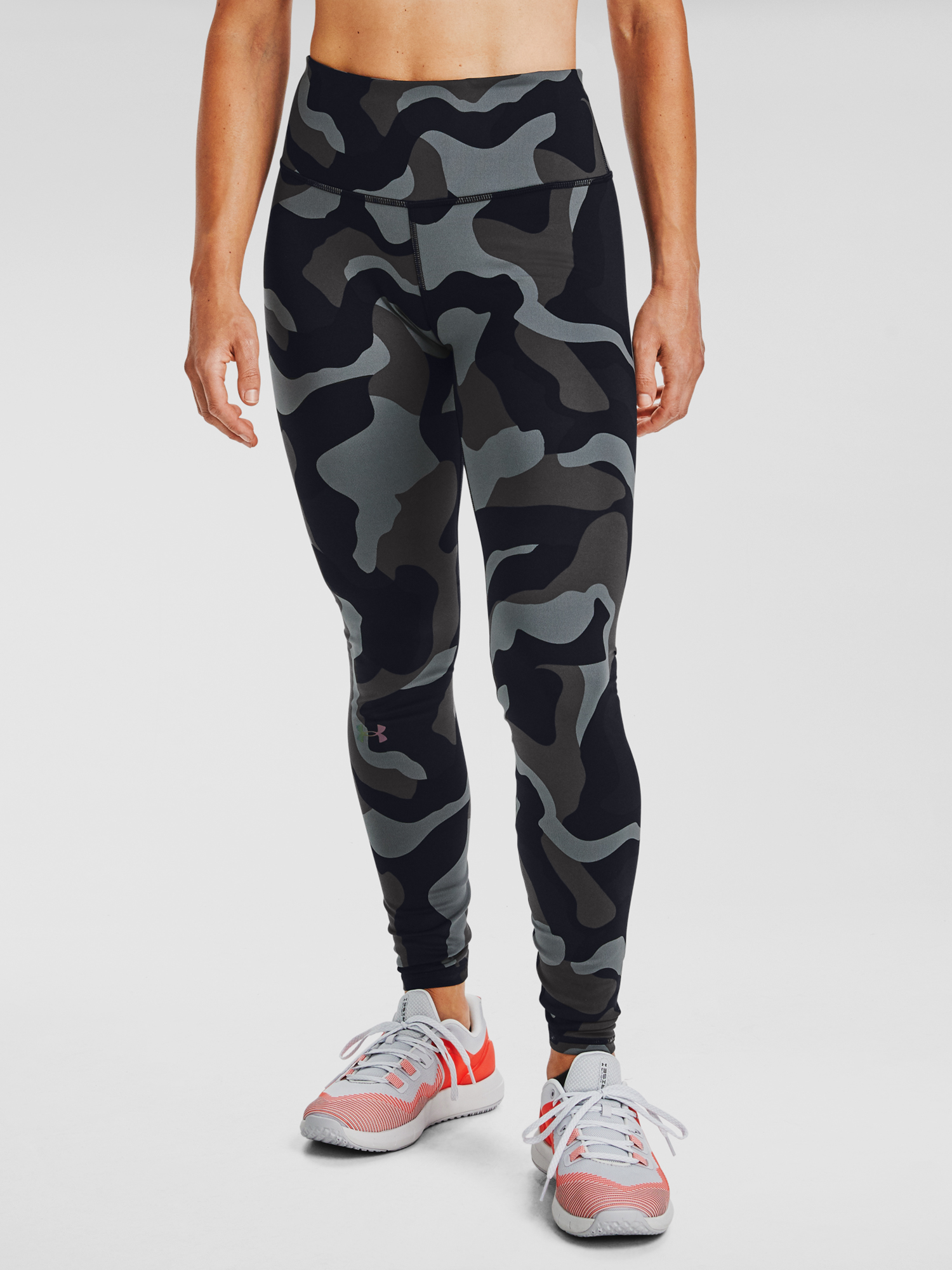 Under Armour Leggings UA Rush Camo Legging-BLK - Ladies