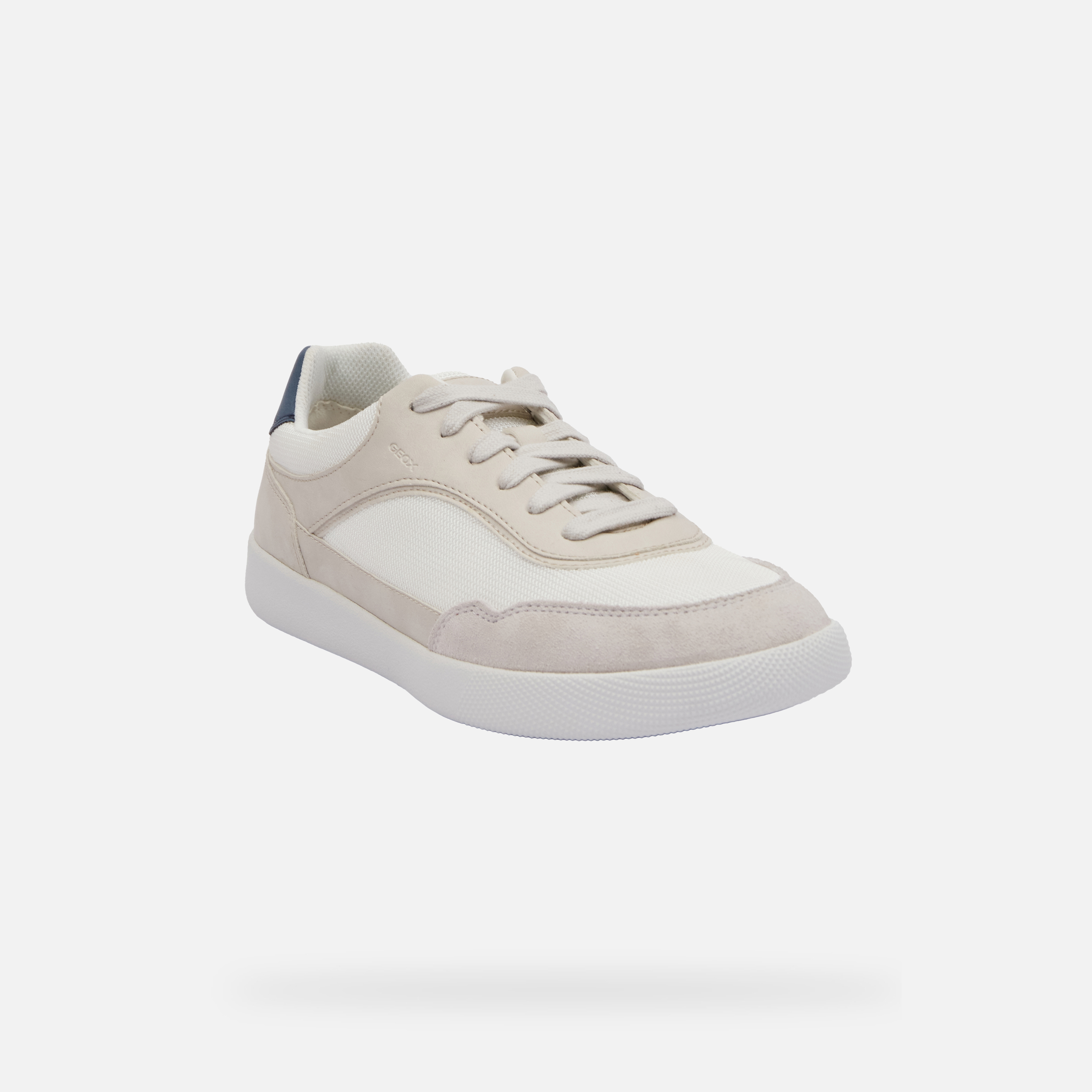 White men&#039;s sneakers Geox Rieti - Men&#039;s