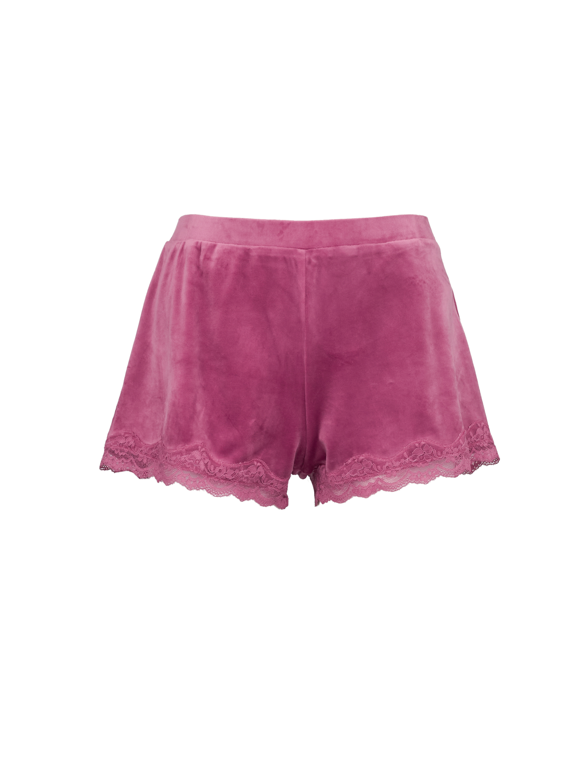 Pink women&#039;s suede pajama shorts ORSAY - Women&#039;s