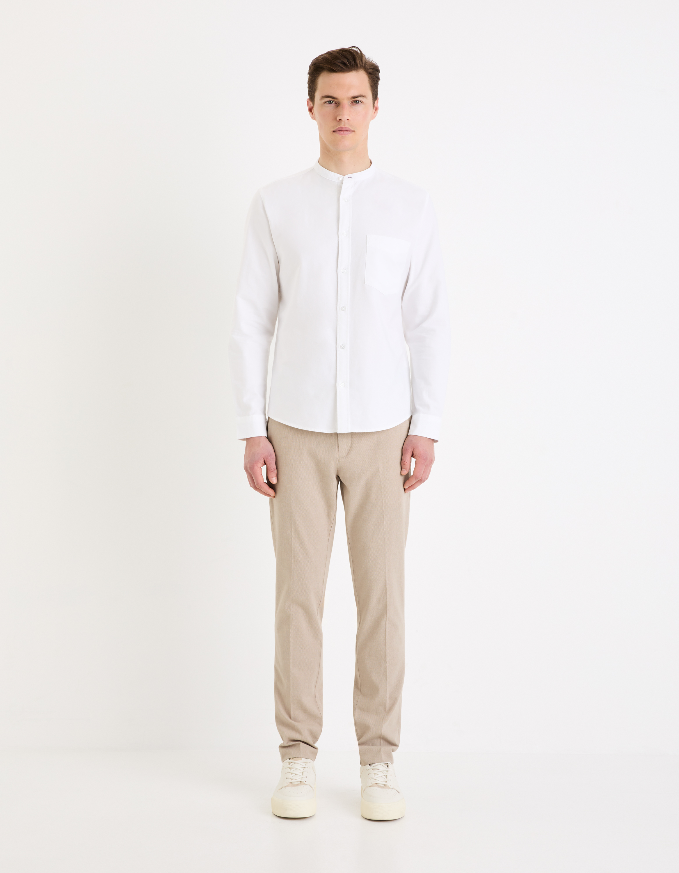Pantaloni chino pentru barbati Celio - bej