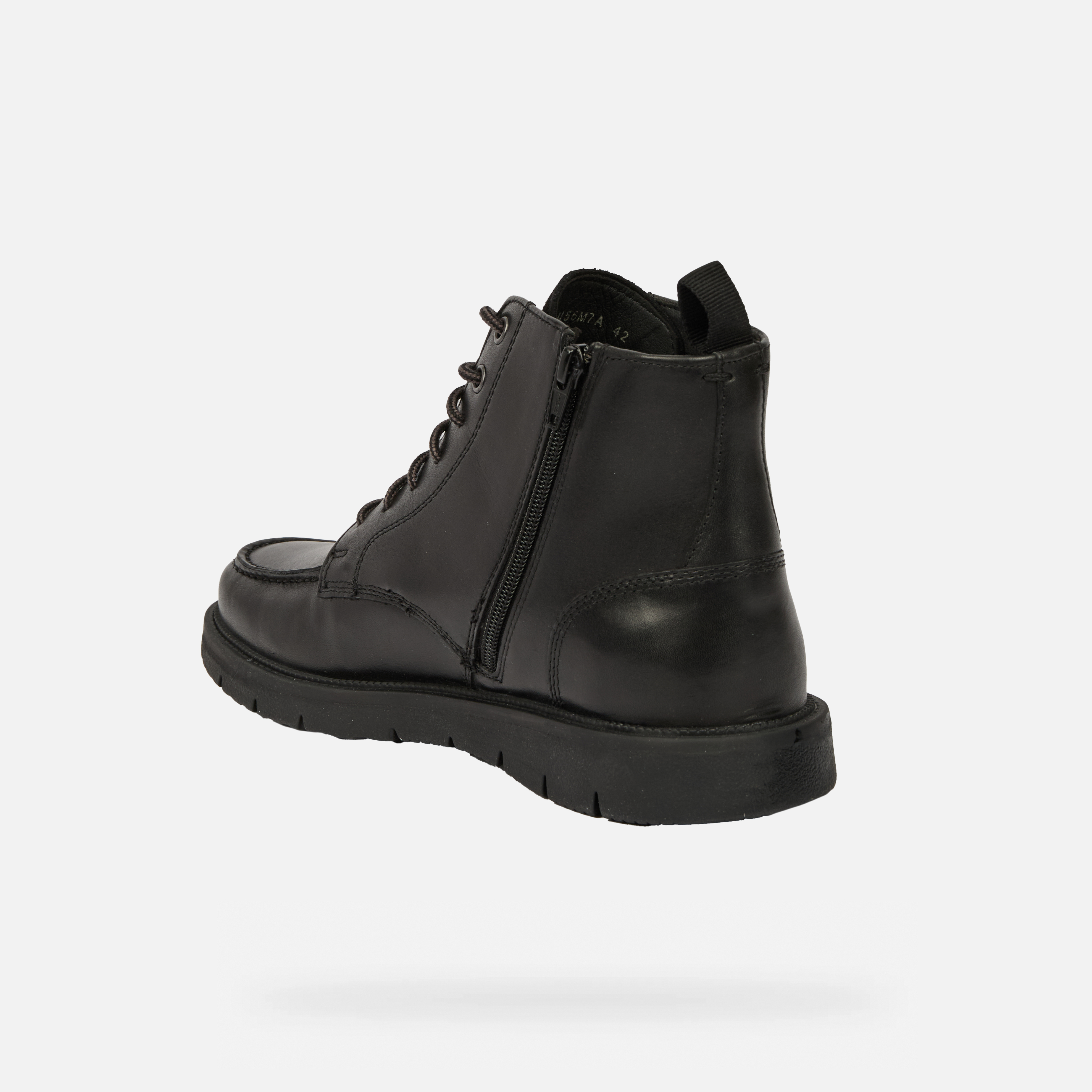 Black men&#039;s ankle boots Geox Pove - Men&#039;s