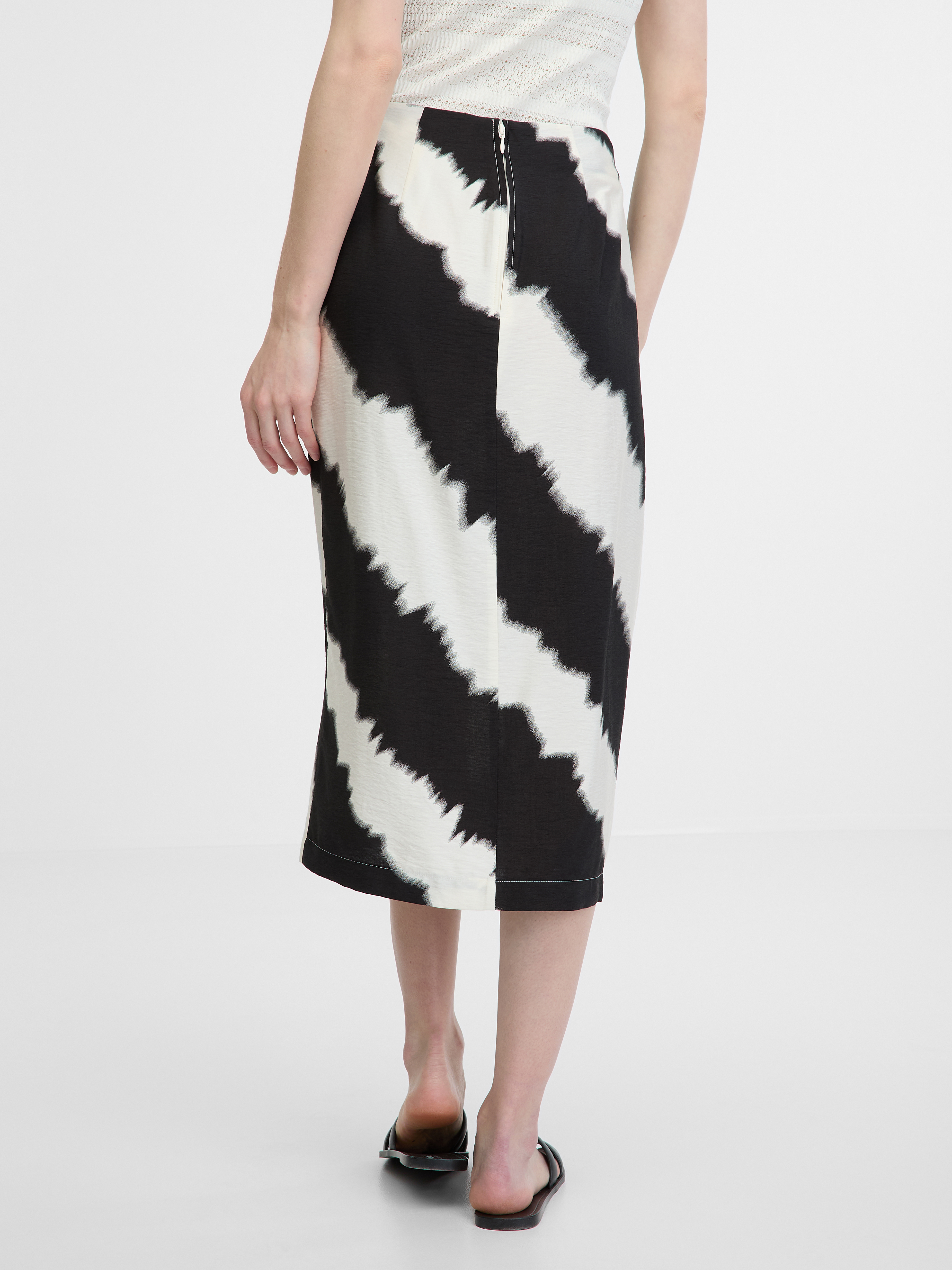 Orsay White-black women&#039;s skirt - Women&#039;s