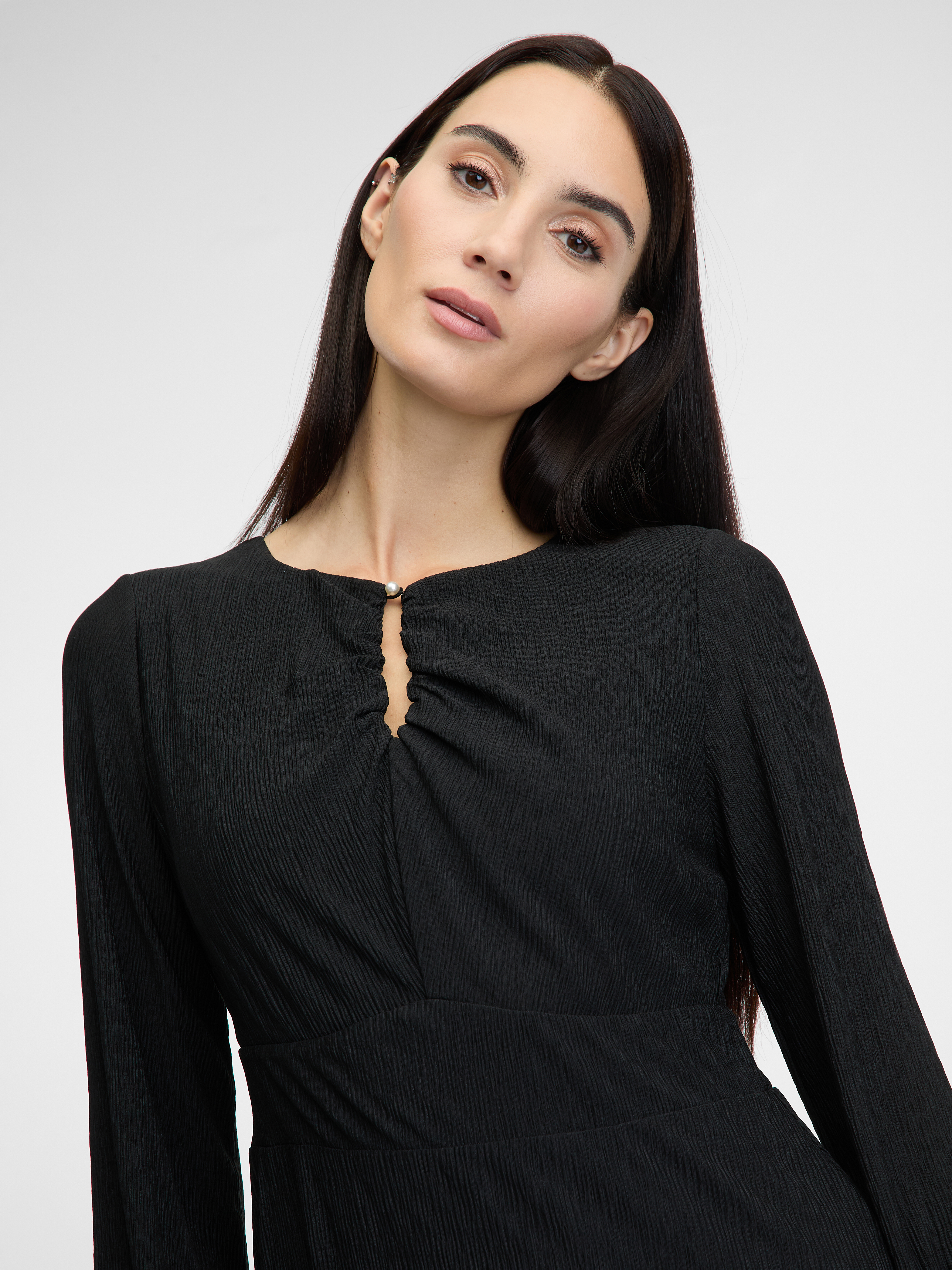 Black women's midi dress ORSAY - Women's