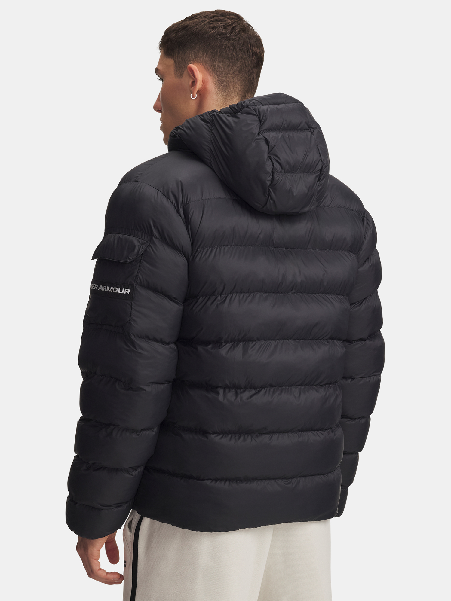 Men&#039;s Under Armour UA Sportswear Puff Jacket Jkt-BLK - Mens