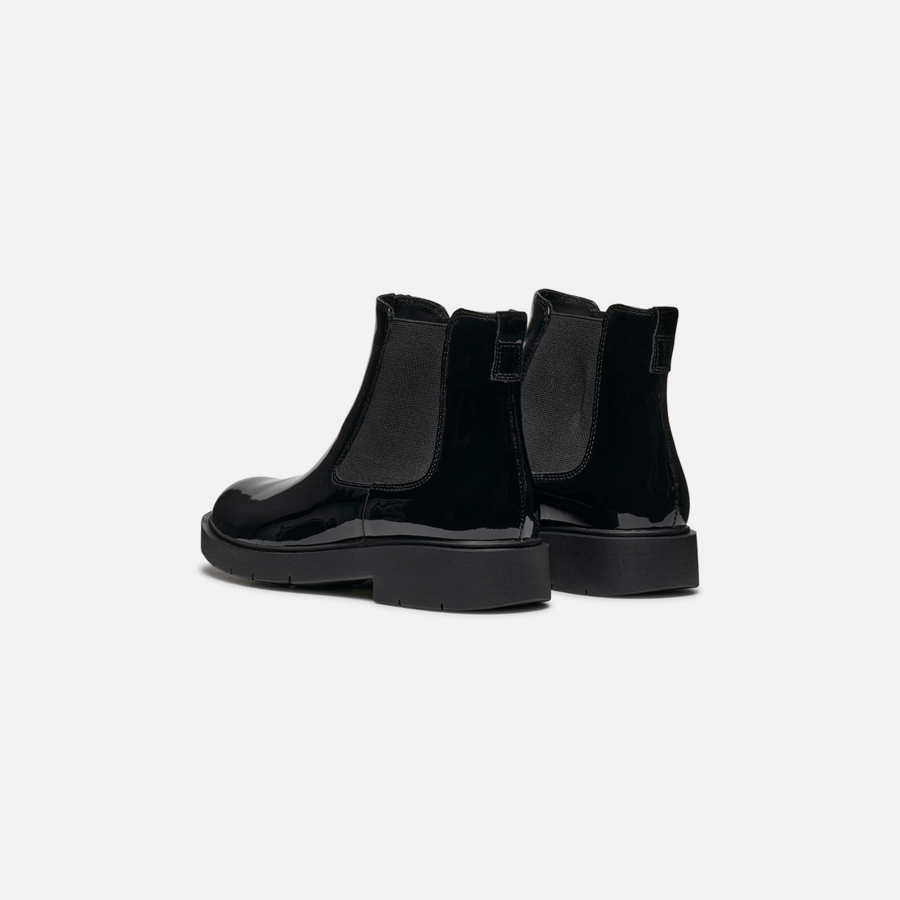 Black women's ankle boots Geox Spherica Ec1 - Women's