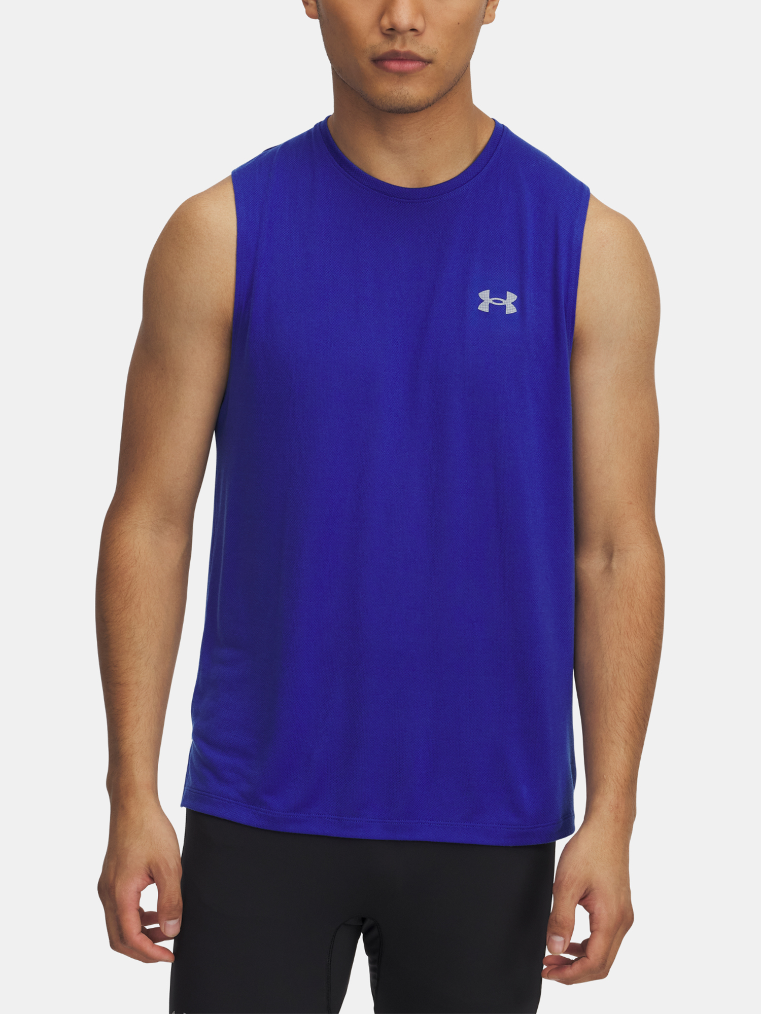 Mens tank top Under Armour UA TRAIL RUN LAUNCH TANK - Mens