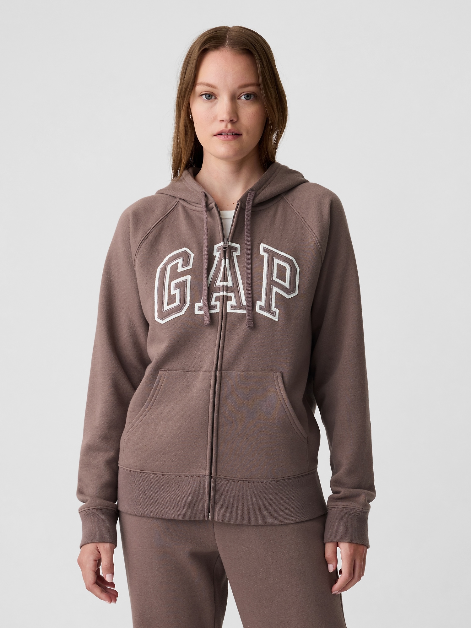 GAP Mikina na zip s logem - Dámské