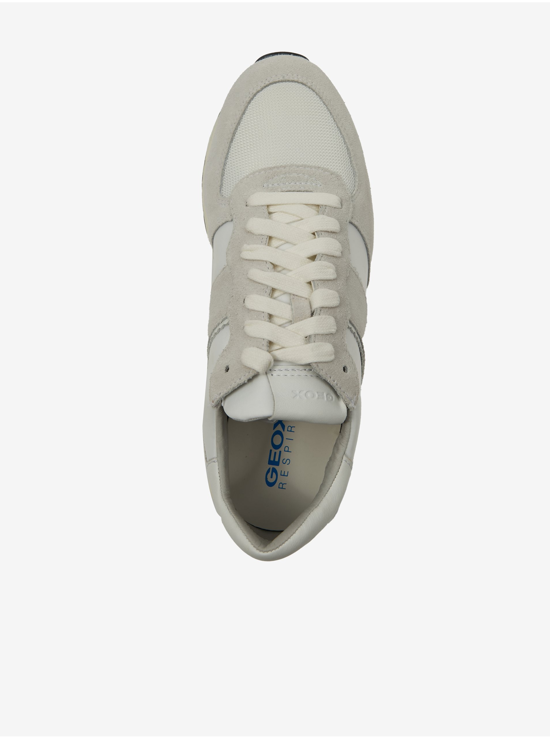 Tenisi, espadrile pentru barbati Geox - gri deschis, crem