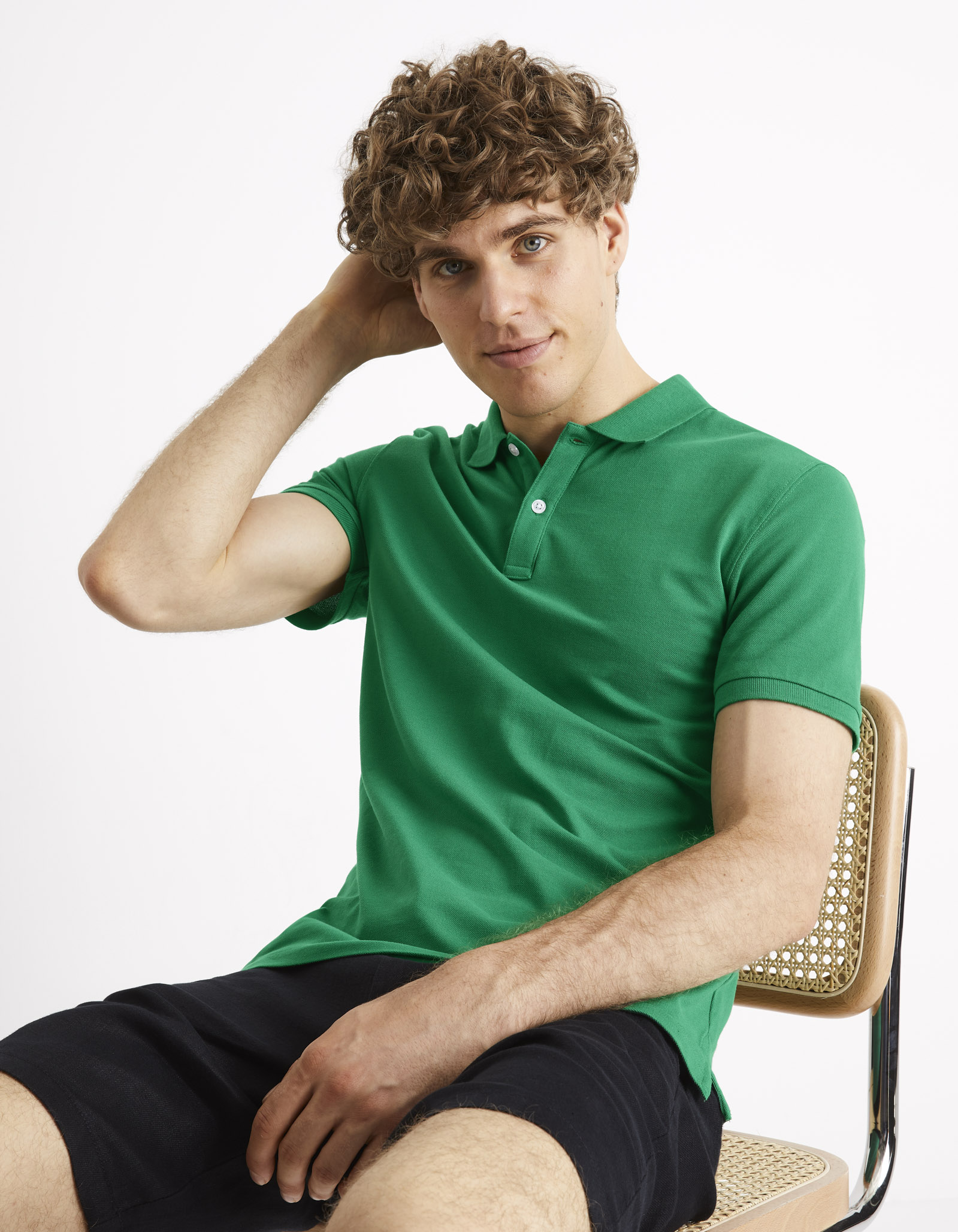 Celio Polo Pique Teone - Mens