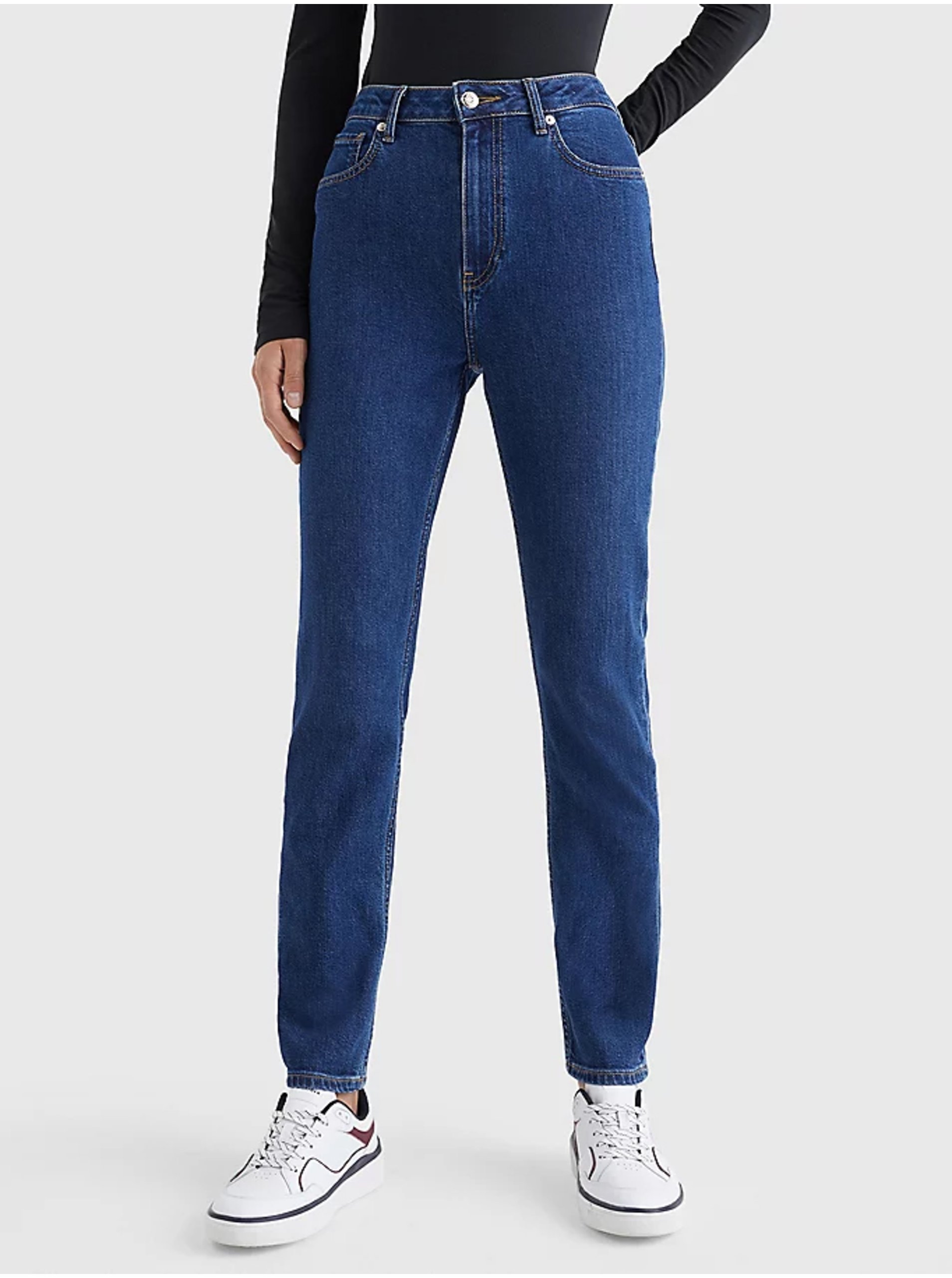 Dark blue womens slim fit jeans Tommy Hilfiger - Women