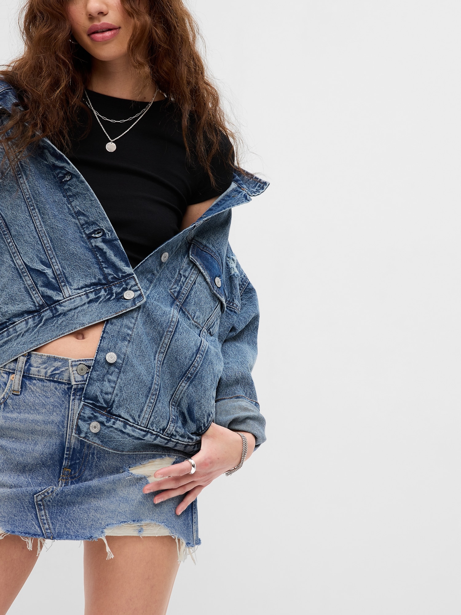 GAP Denim Mini Skirt - Girls