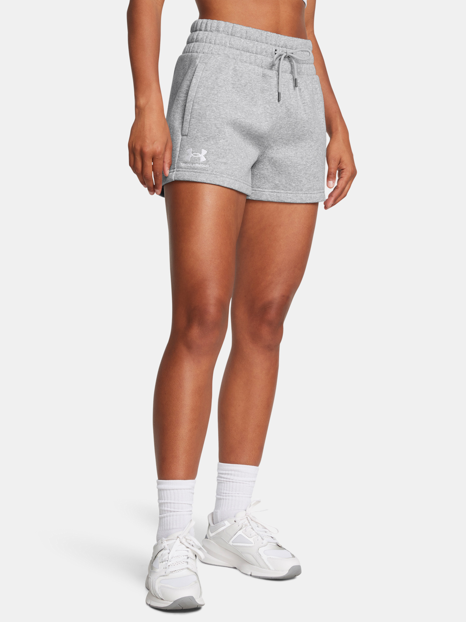 Dámské kraťasy Under Armour UA Icon Fleece Boxer Shorts - Dámské