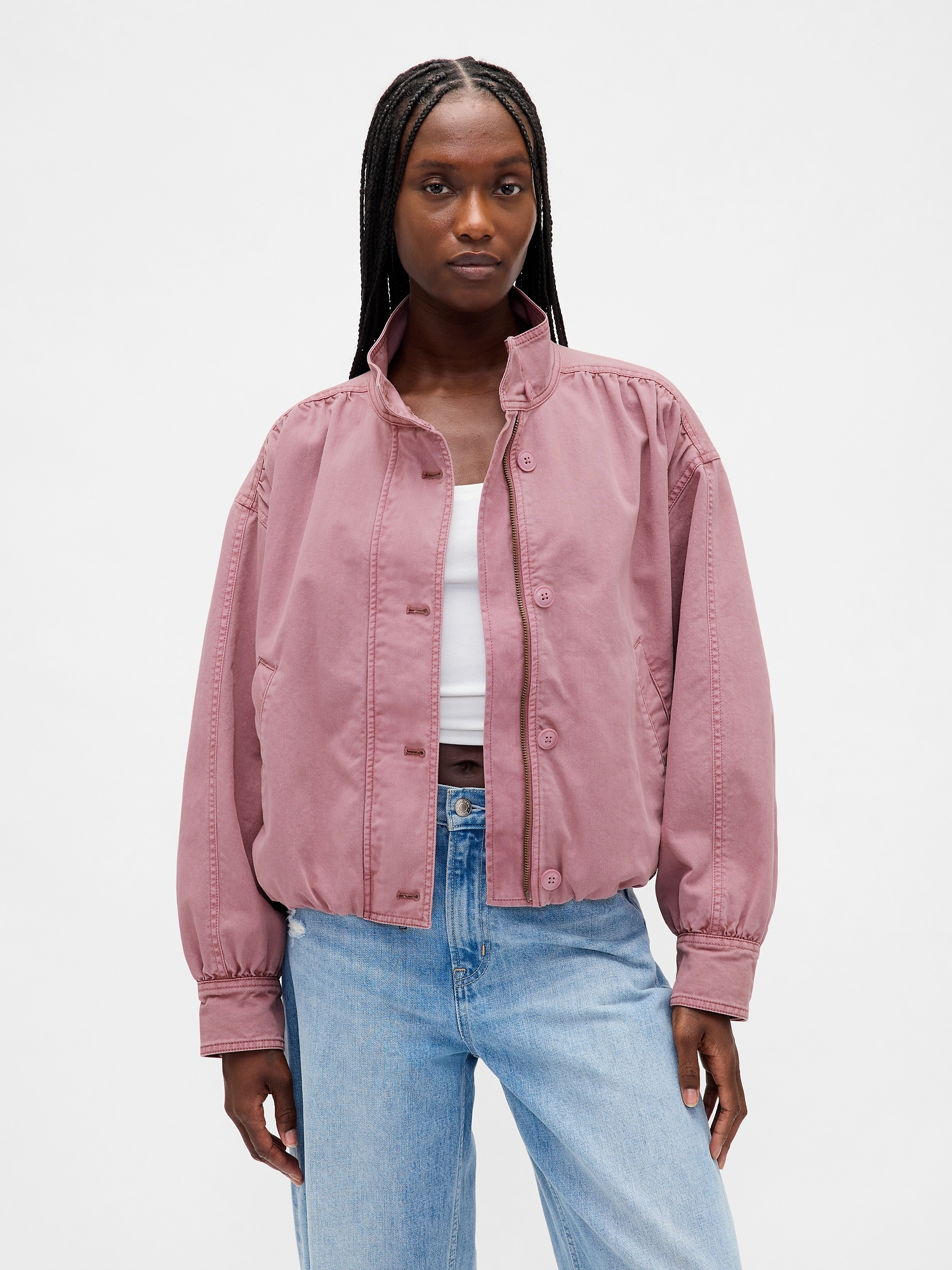 GAP Oversize Lightweight Jacket - Ladies