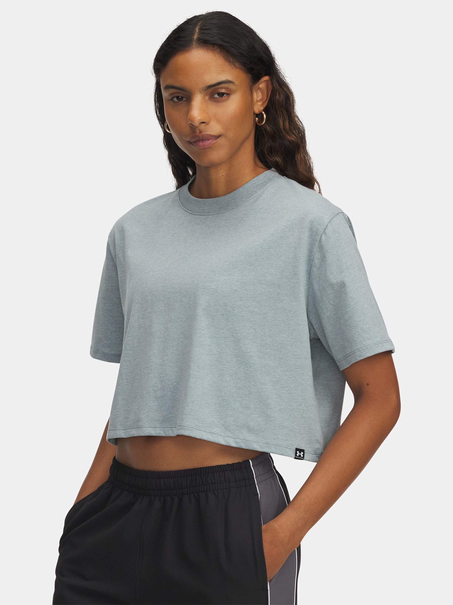 Women's T-shirt Under Armour UA Rival SS-BLU - Women's