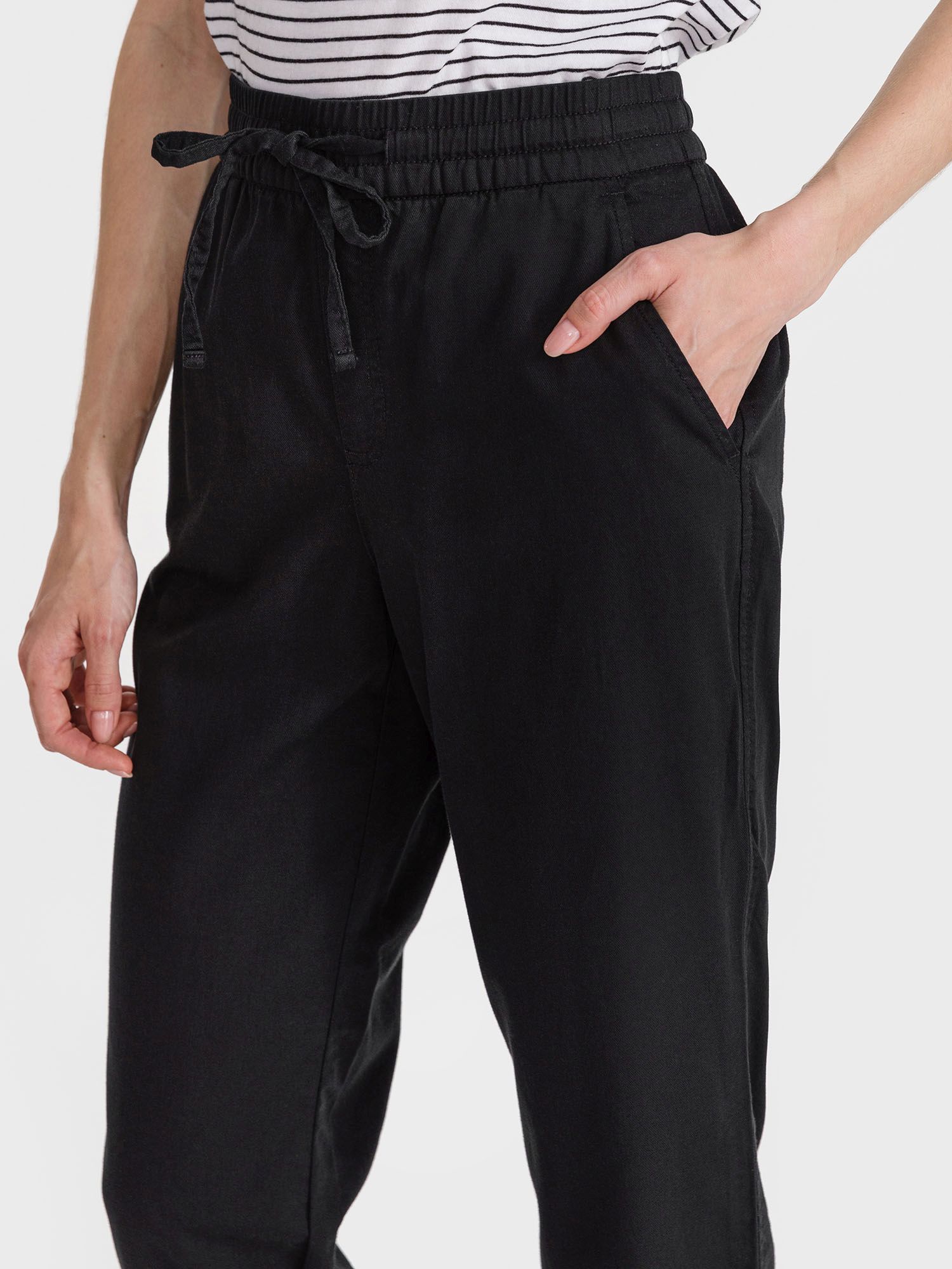 GAP Kalhoty pantaloni ușor drepte pull-on