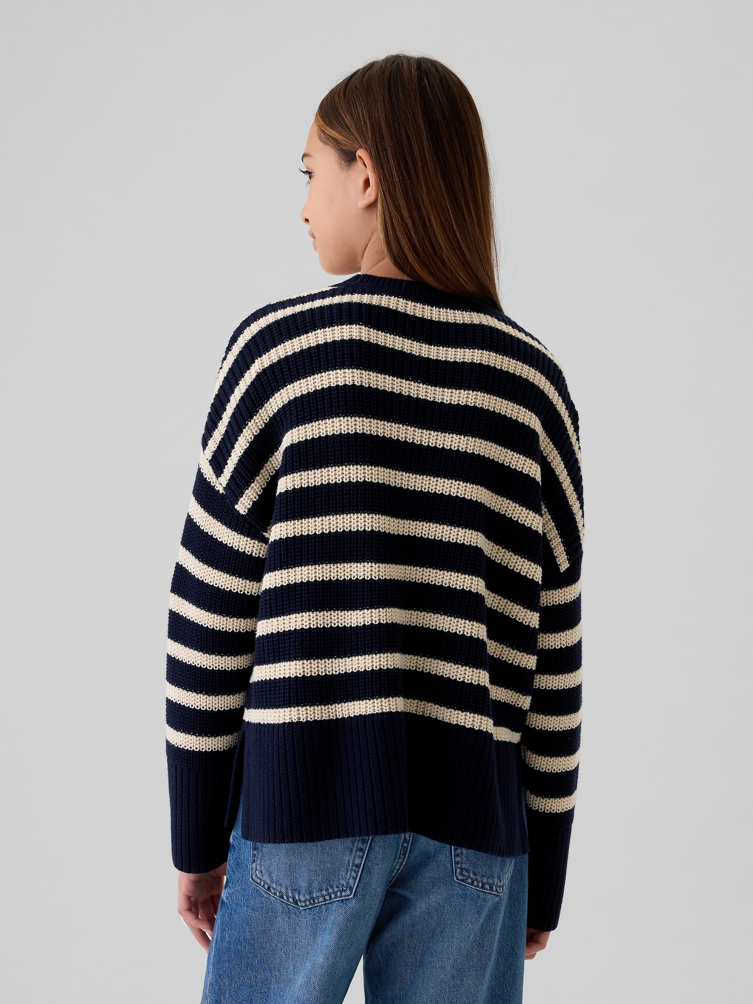 GAP Children's oversize striped sweater - Girls