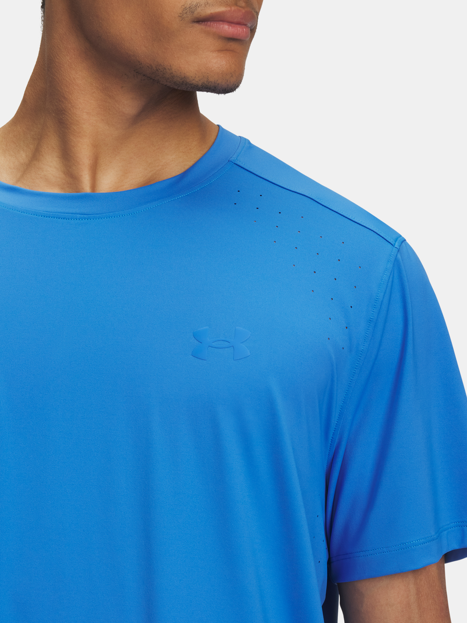 Men's T-shirt Under Armour UA LAUNCH ELITE SHORTSLEEVE-BLU - Men's