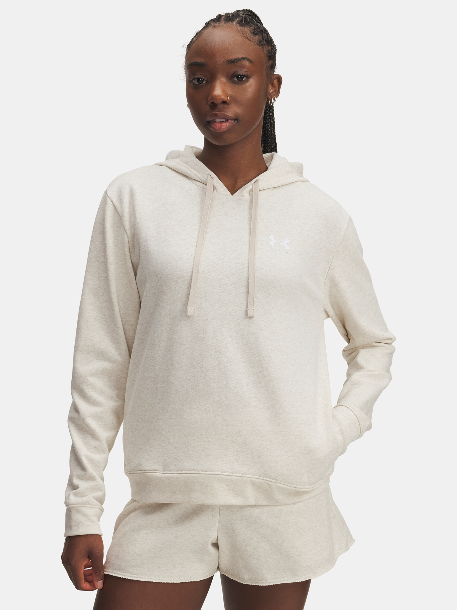 Women&#039;s sweatshirt Under Armour UA Rival Terry Hoodie-BRN - Women&#039;s