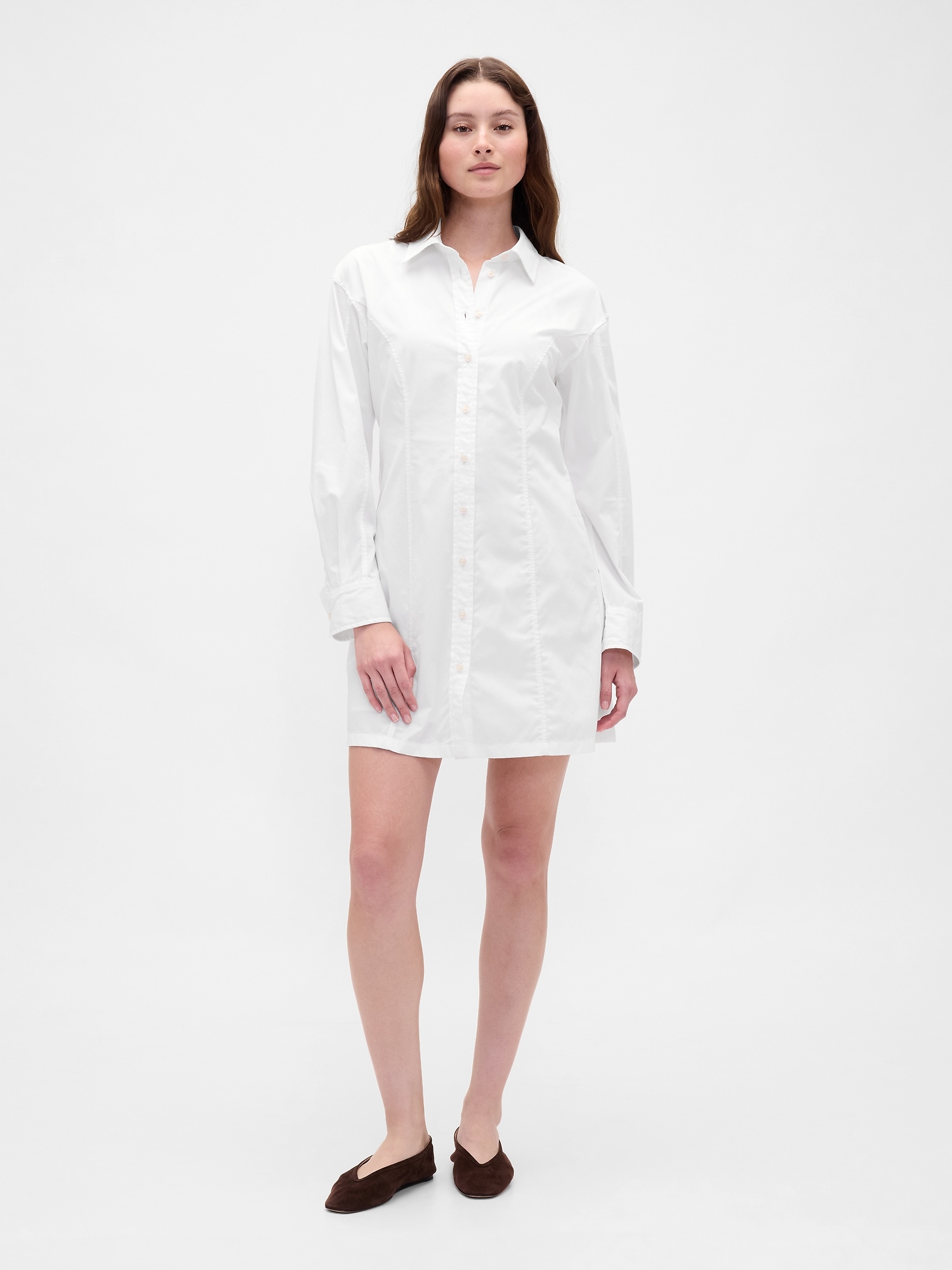 GAP Poplin mini shirt dress - Women's