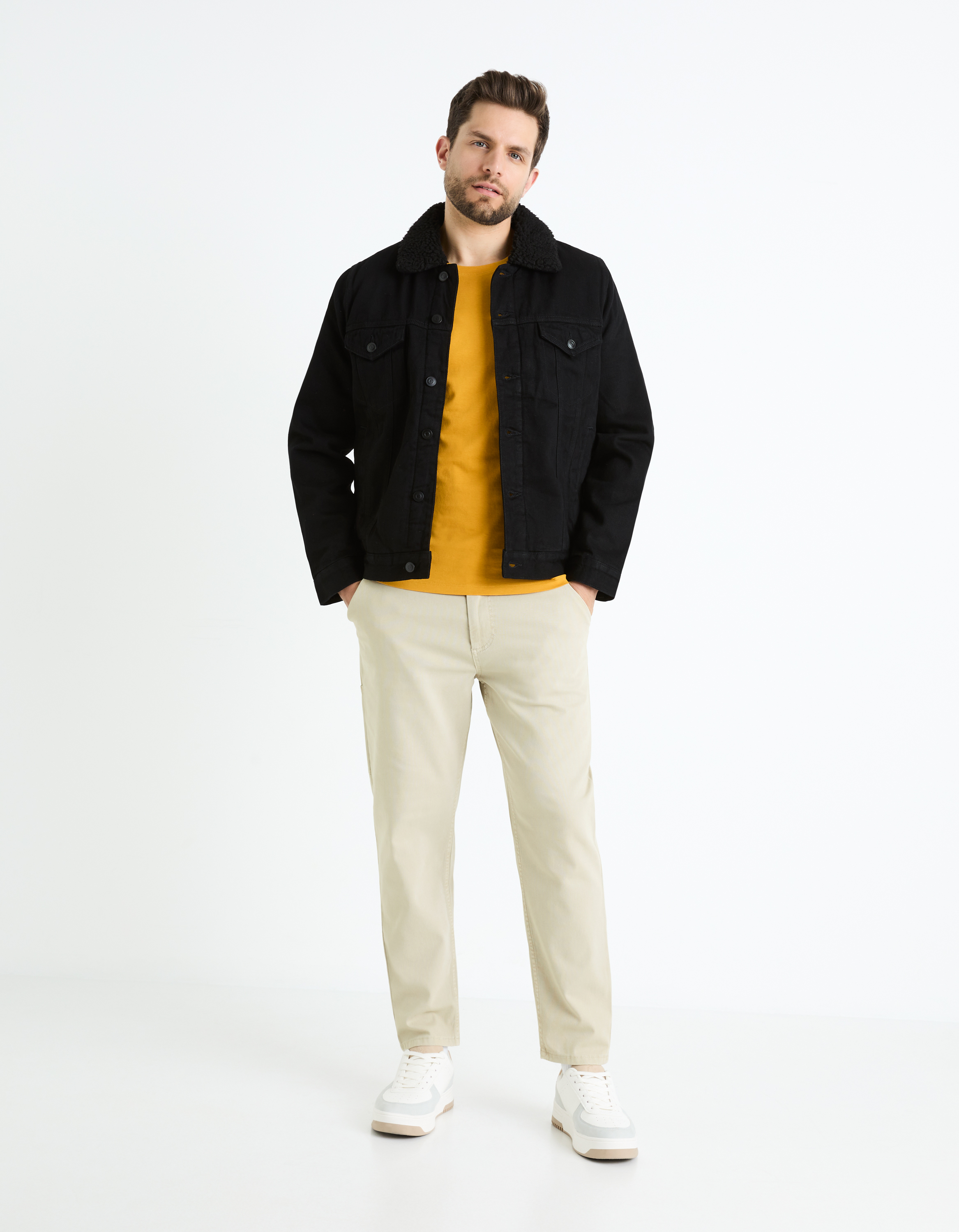 Jachete si tricouri pentru barbati Celio - negru