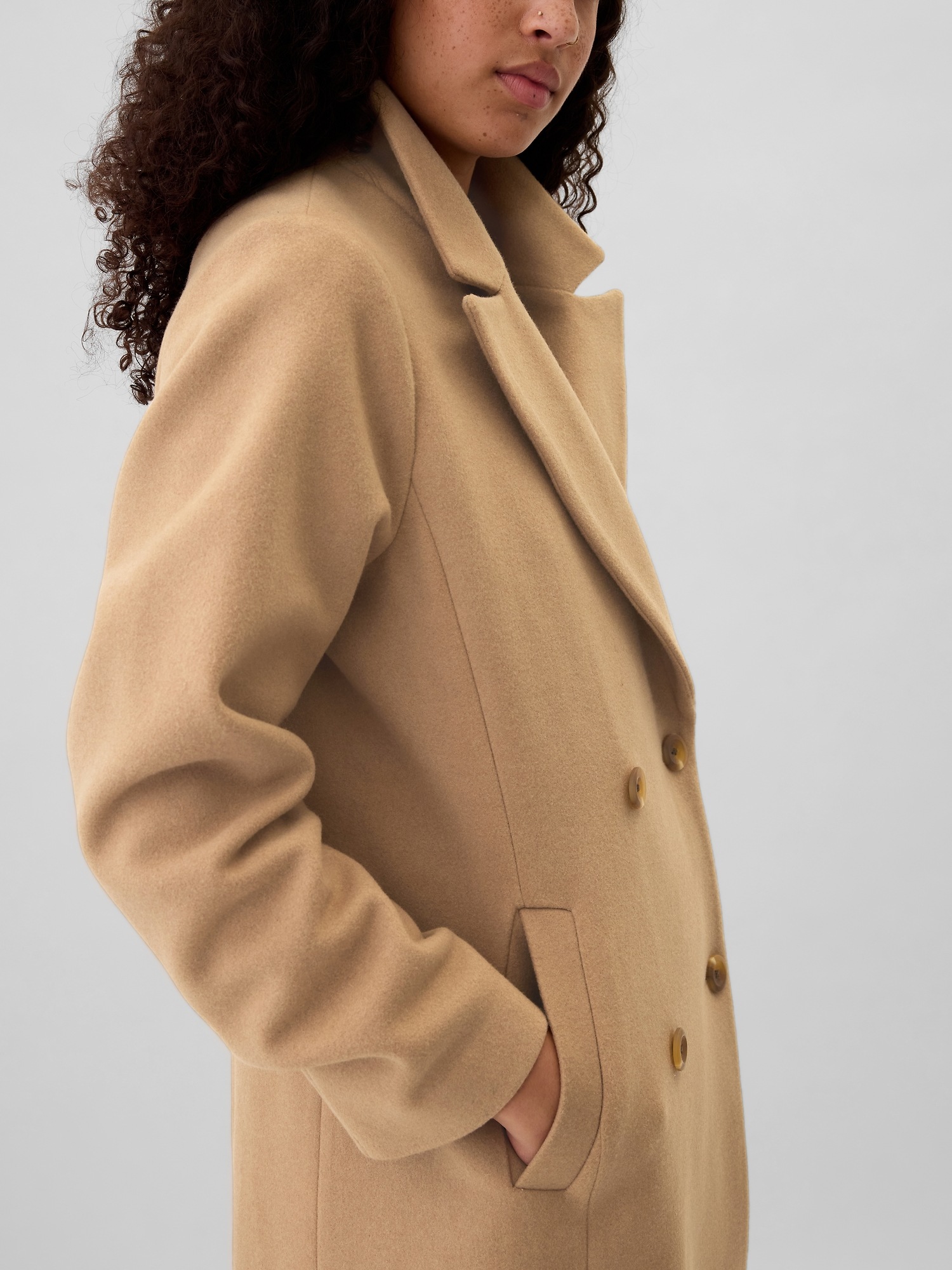 GAP Coat with wool blend - Women's